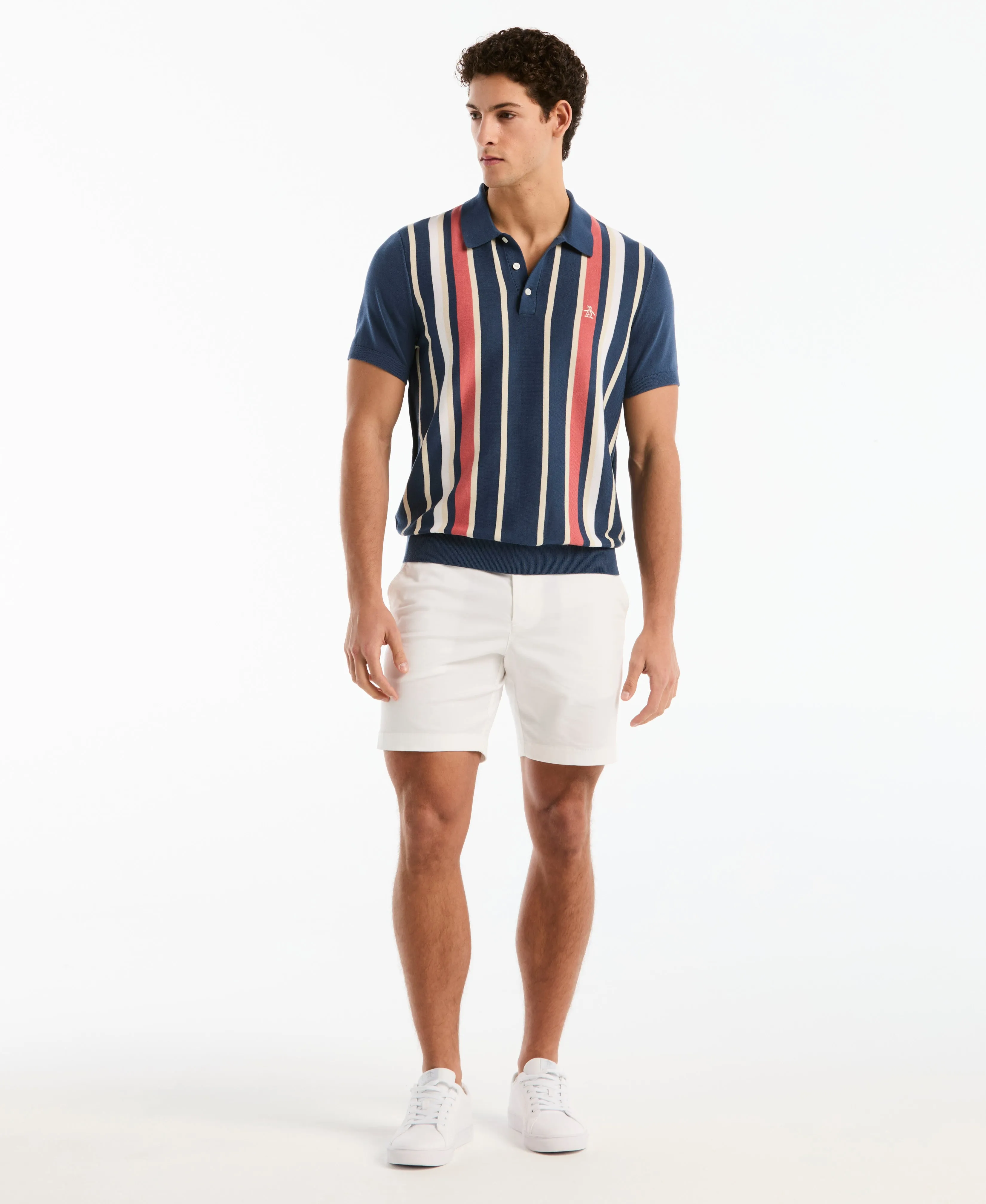 Vertical Color Stripe Sweater Polo sold by Original Penguin product image thumbnail 4