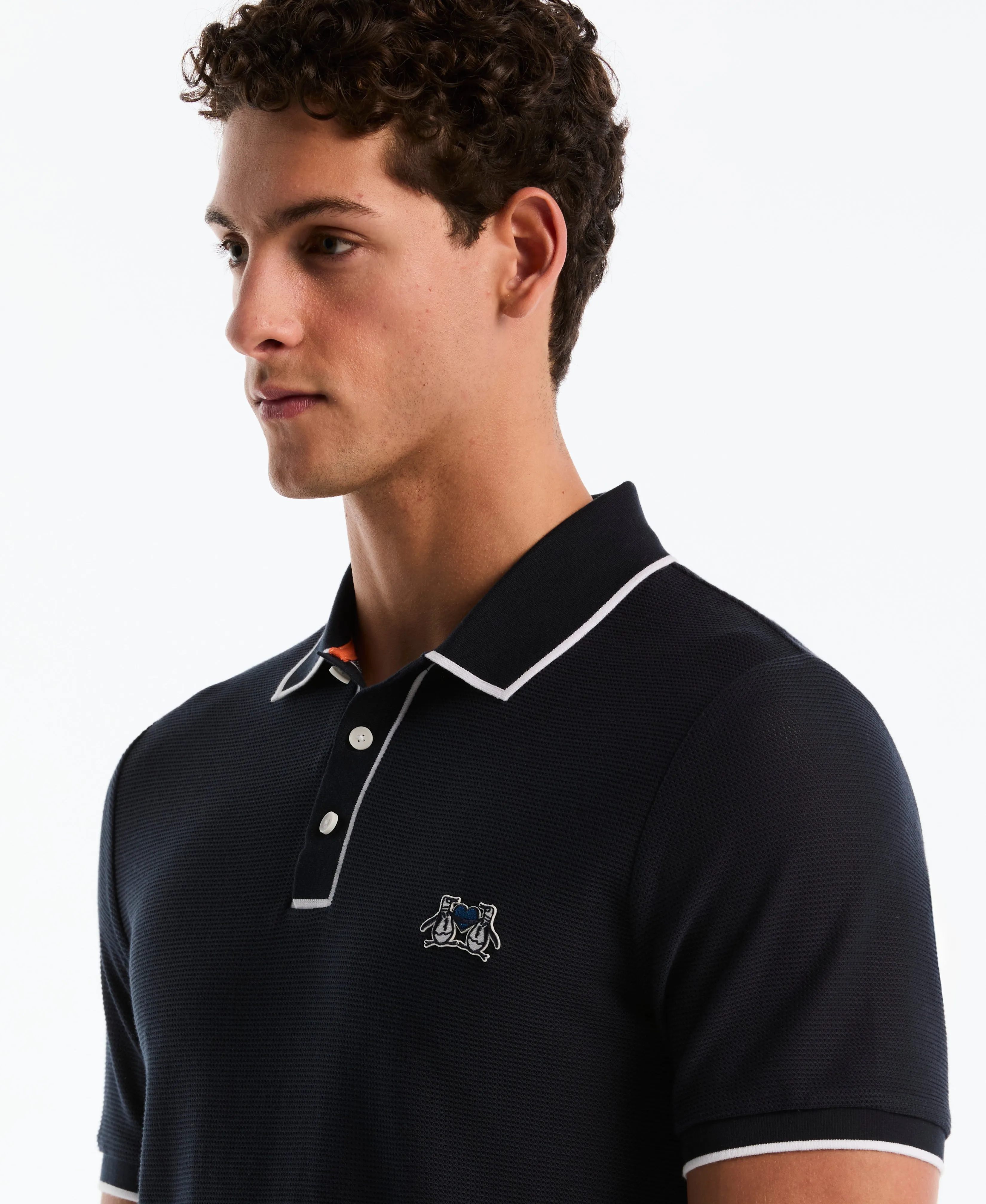 Earl Mesh Pride Polo sold by Original Penguin product image thumbnail 3