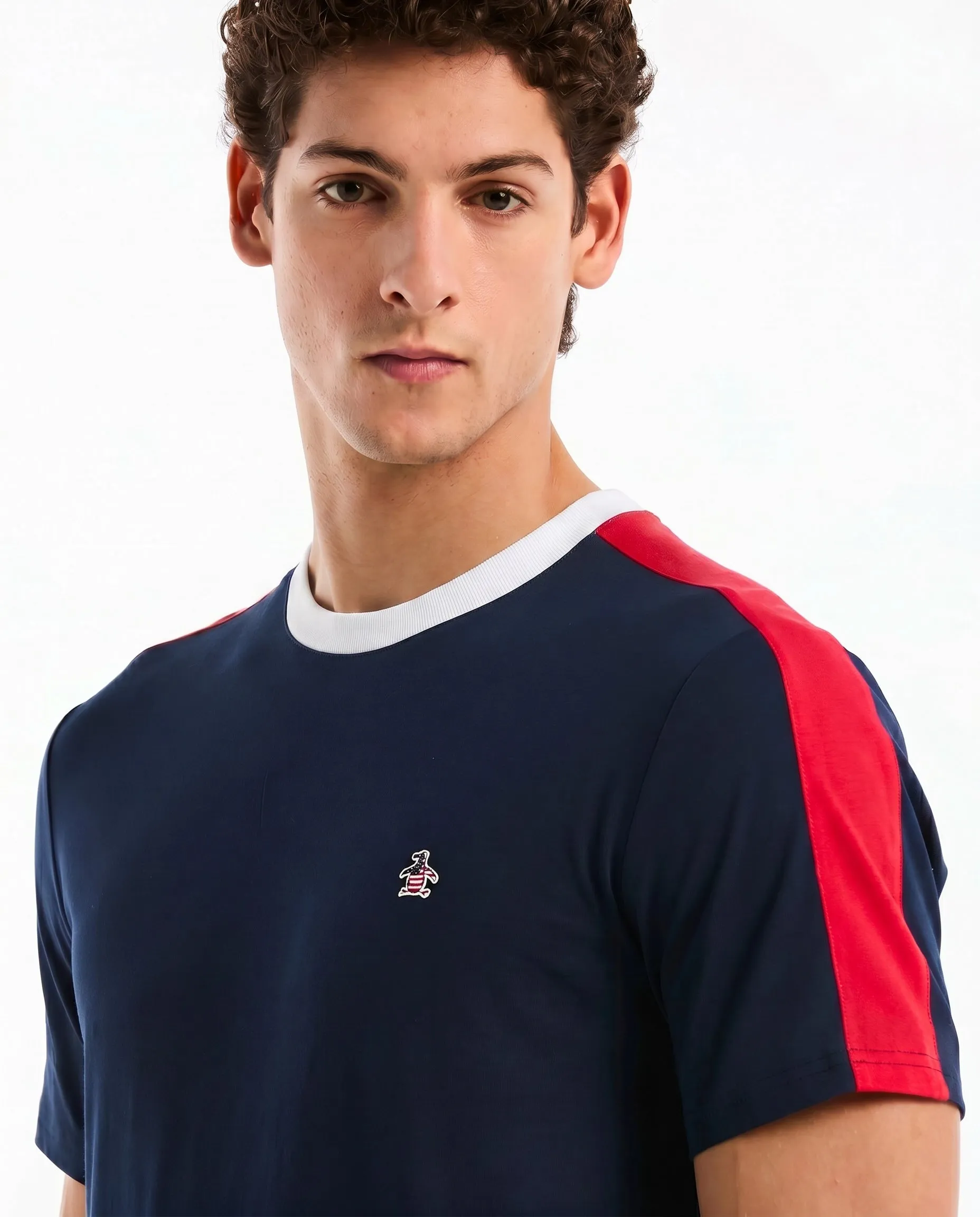 Color Block Cotton Tee USA Edition sold by Original Penguin product image thumbnail 3