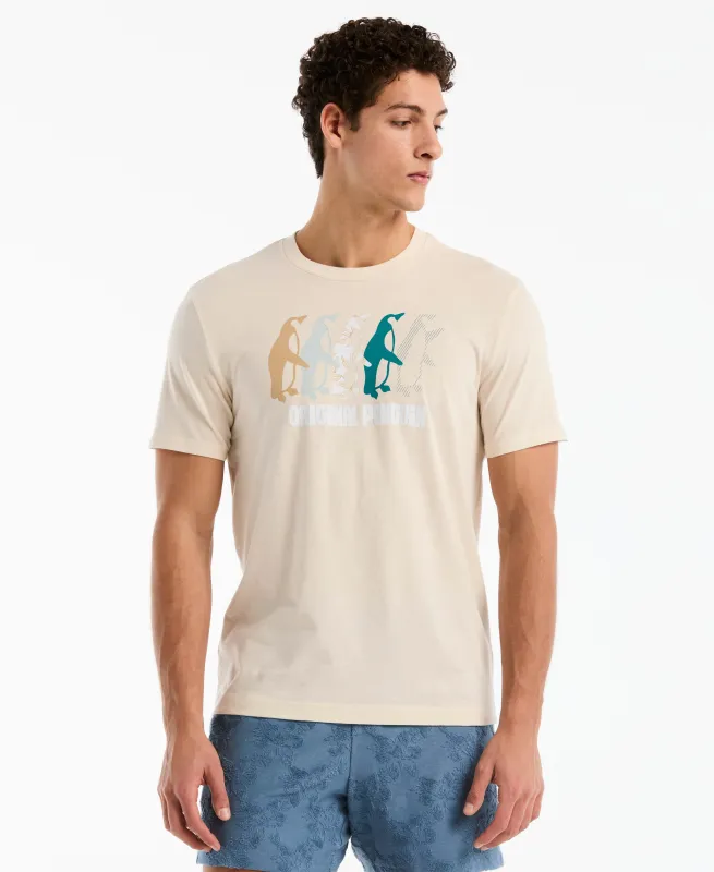 Multi Penguin Graphic Tee made by Original Penguin