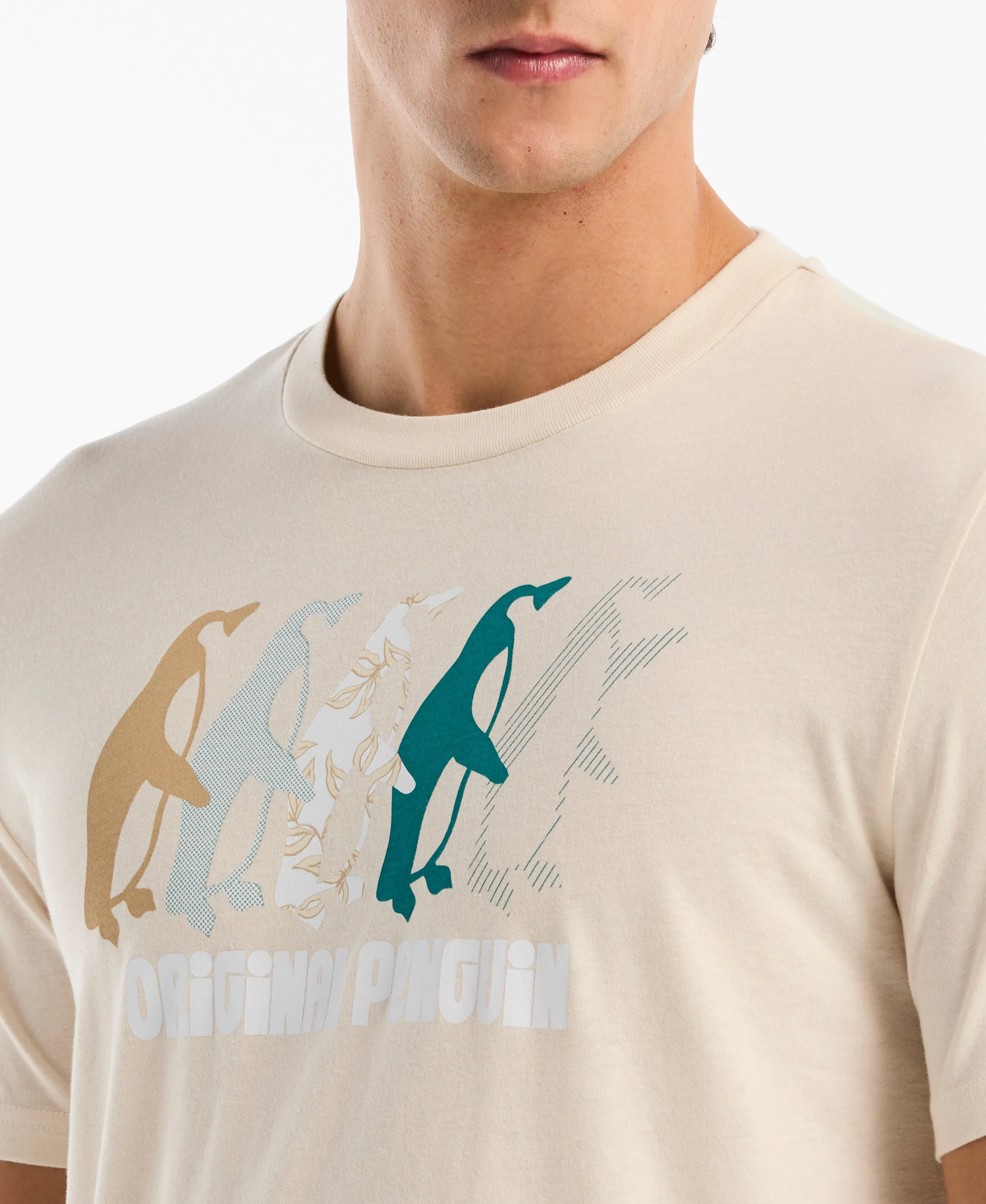 Multi Penguin Graphic Tee sold by Original Penguin product image thumbnail 3