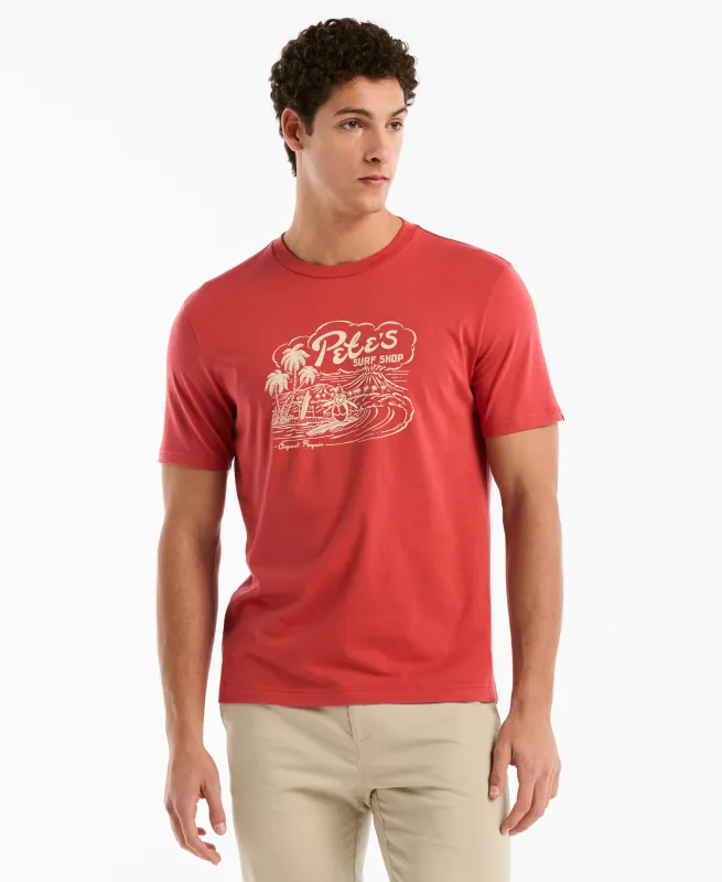 Hawaiian Pete Graphic Tee made by Original Penguin
