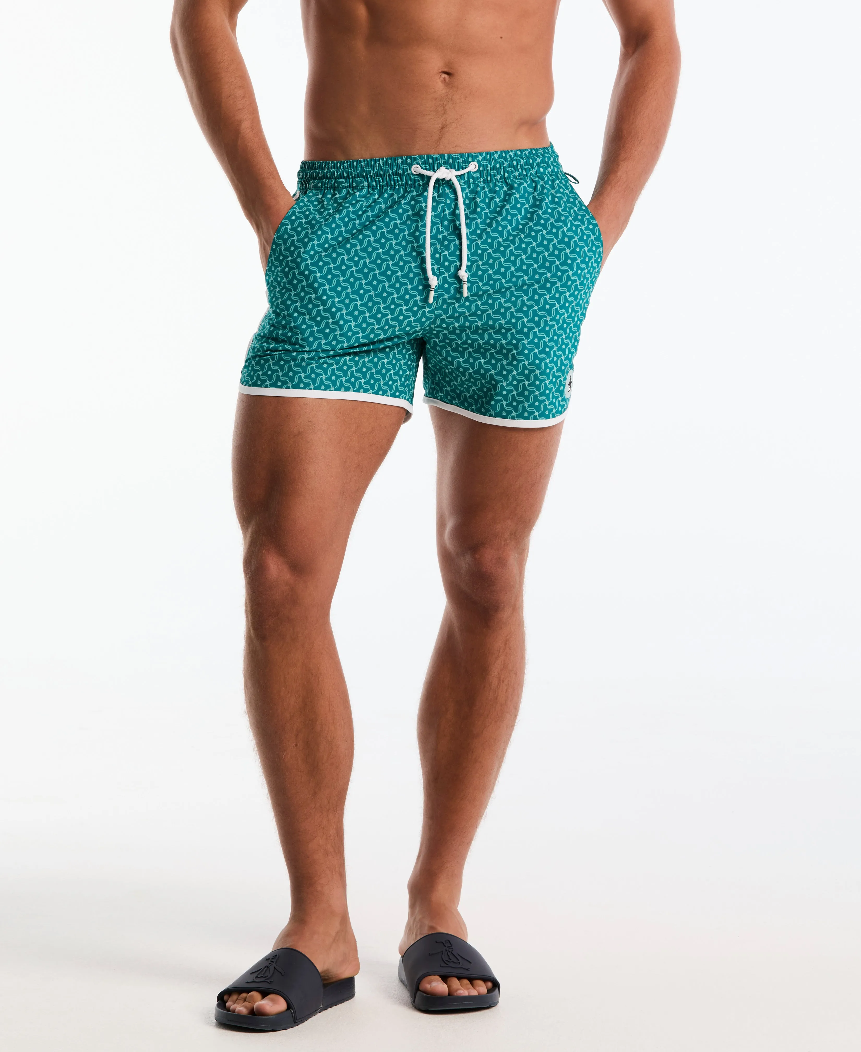 4" Mosaic Print Swim Short sold by Original Penguin product image thumbnail 4