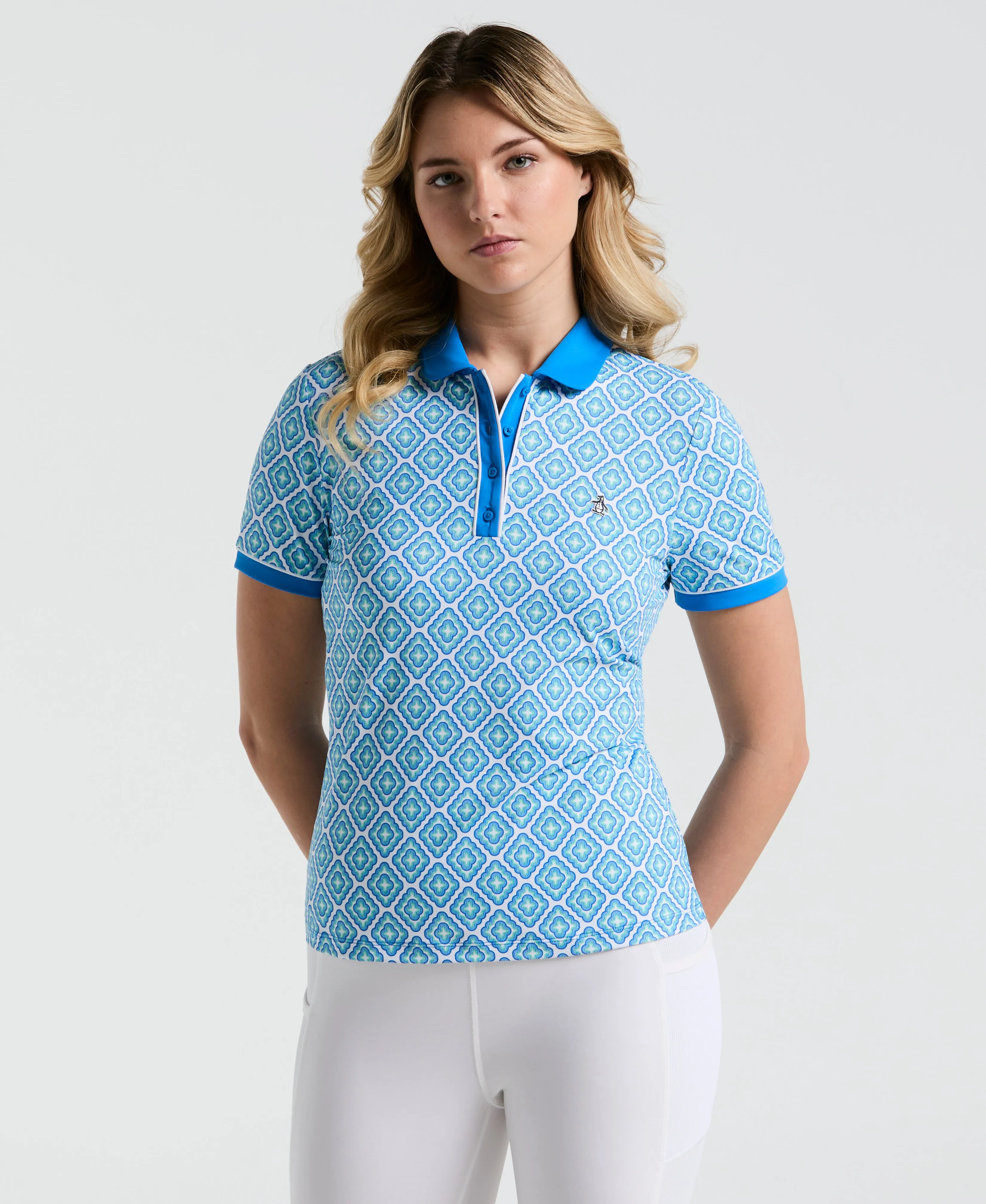 Women's Diamond Shaped Golf Polo sold by Original Penguin