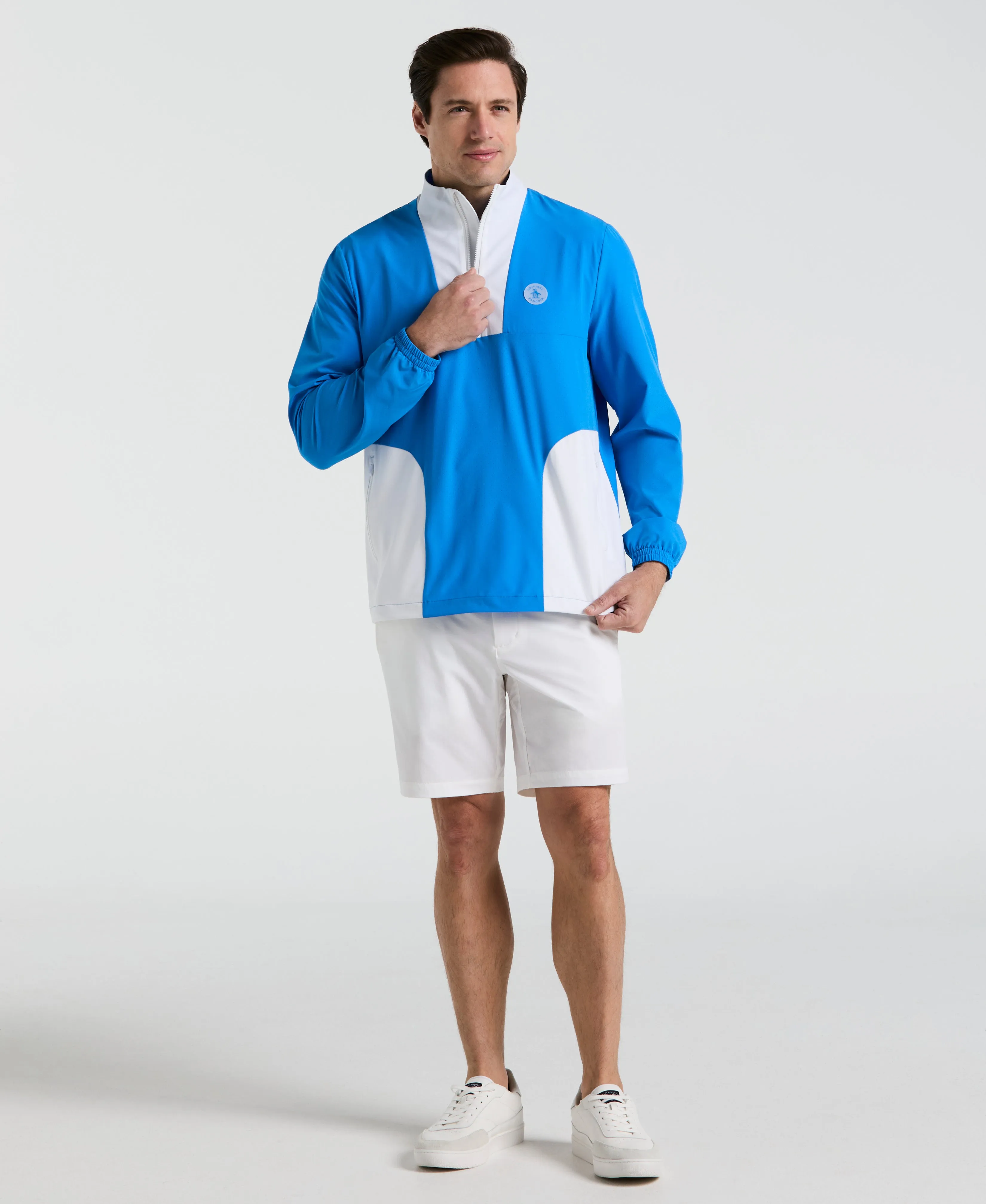 Quarter Zip Color Block Layering Golf Jacket sold by Original Penguin product image thumbnail 4