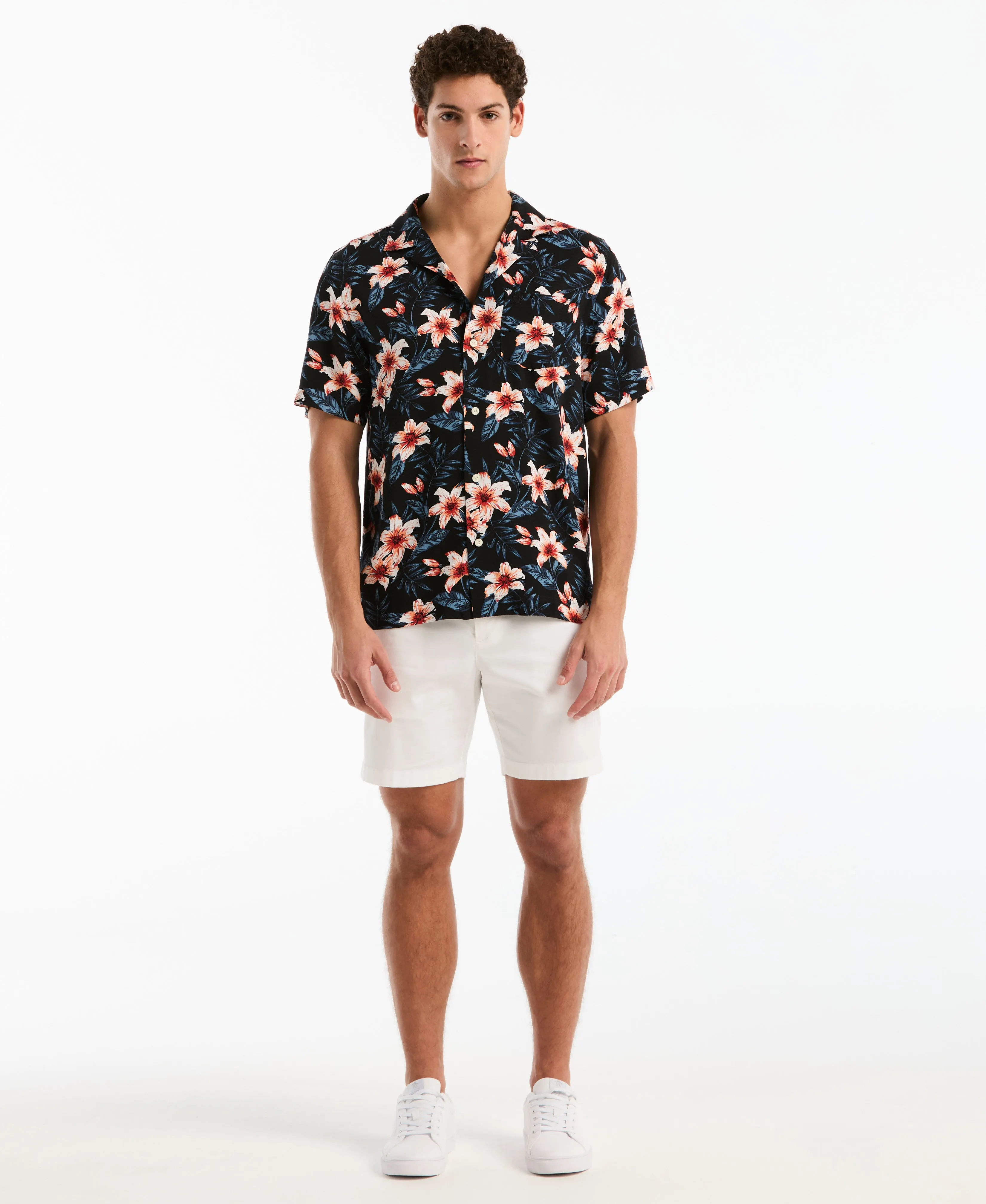 All-Over Floral Camp Shirt sold by Original Penguin product image thumbnail 4