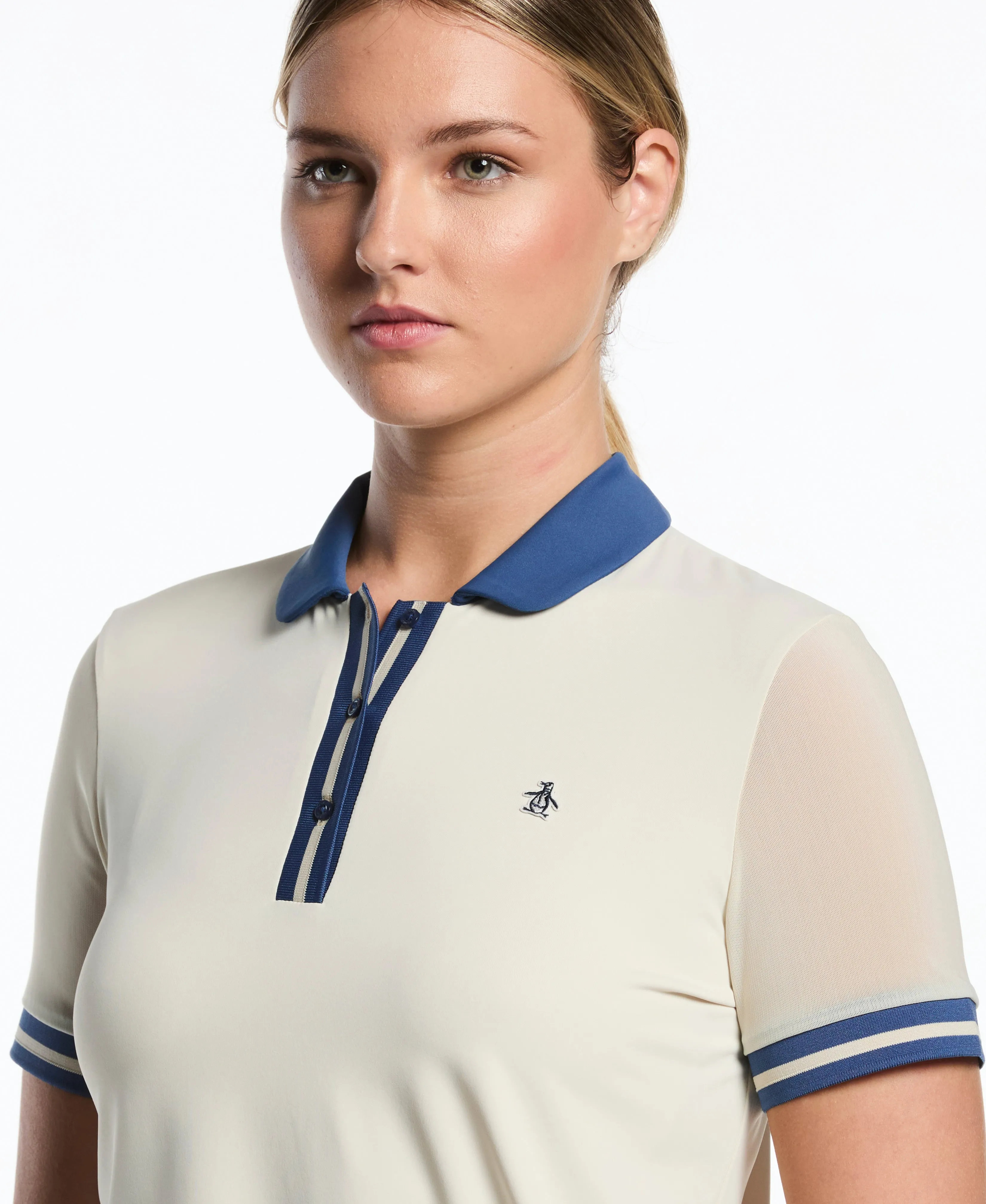 Women's Color Block Golf Polo sold by Original Penguin product image thumbnail 3