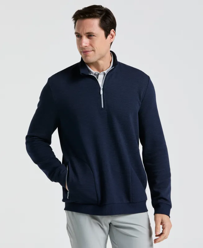 Quarter Zip Ottoman Jacket made by Original Penguin