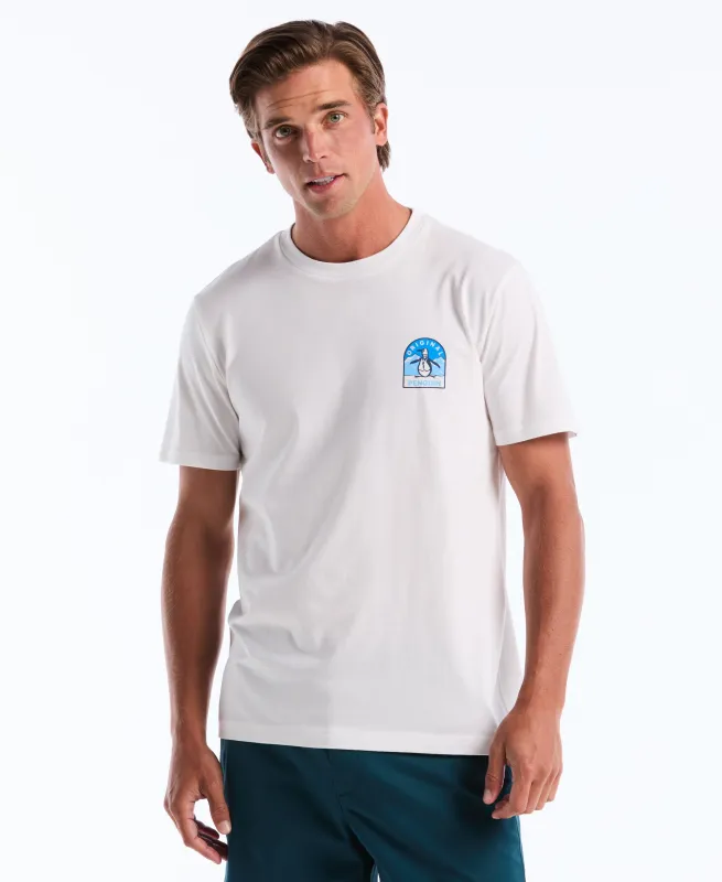 Graphic Snow Scene Jersey Tee made by Original Penguin