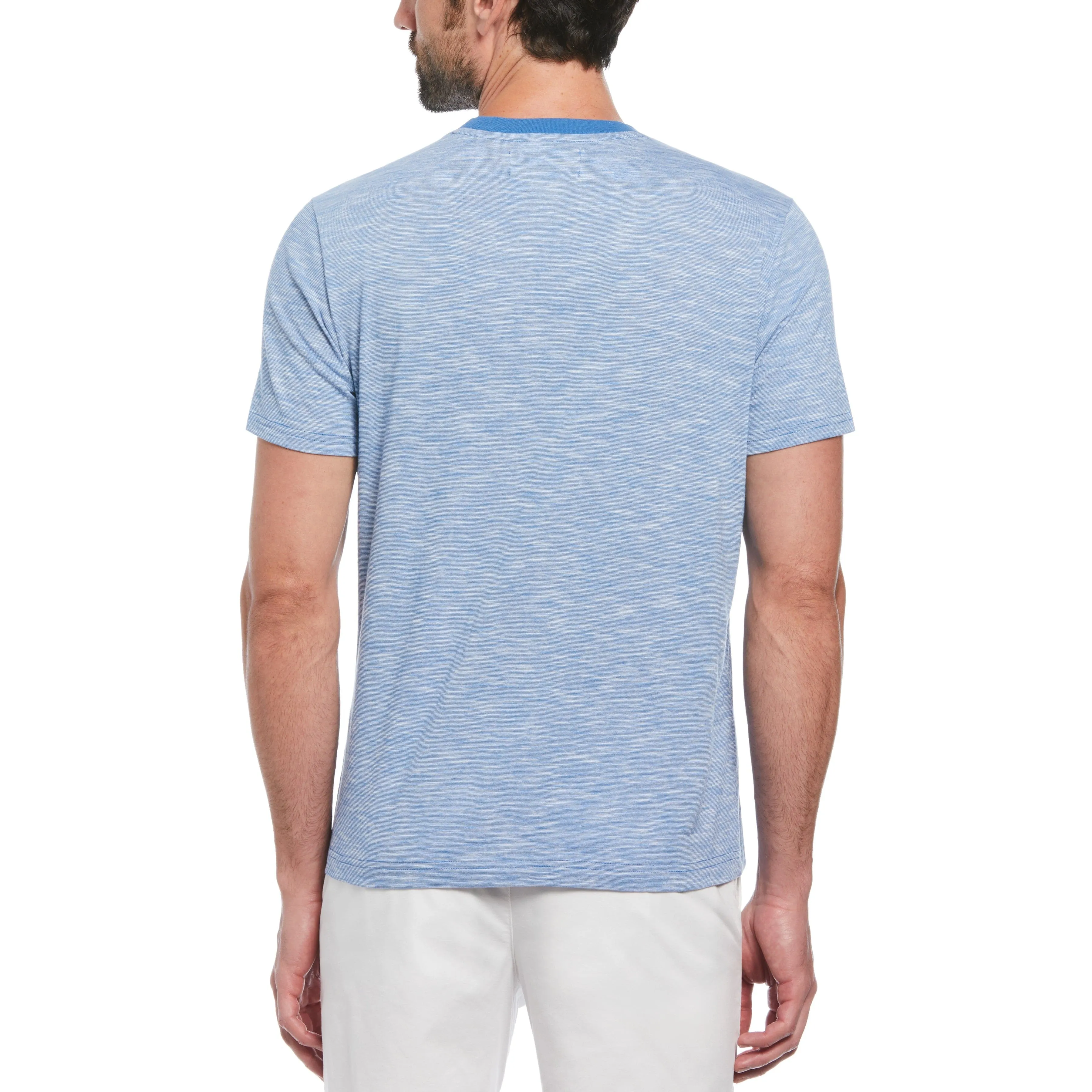 Stripe Chambray Tipped Pocket Tee sold by Original Penguin product image thumbnail 2