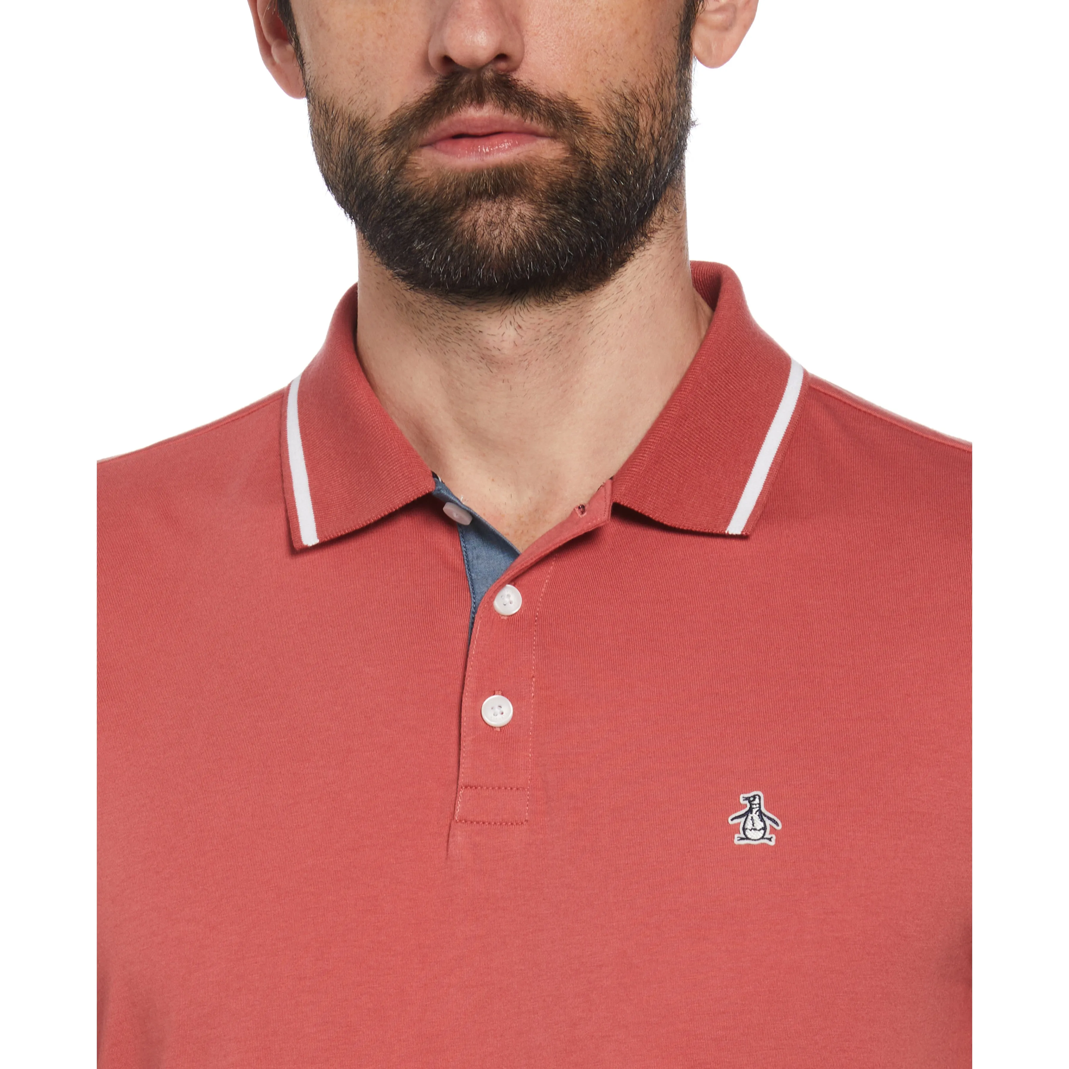 Tipped Jersey Polo sold by Original Penguin product image thumbnail 3