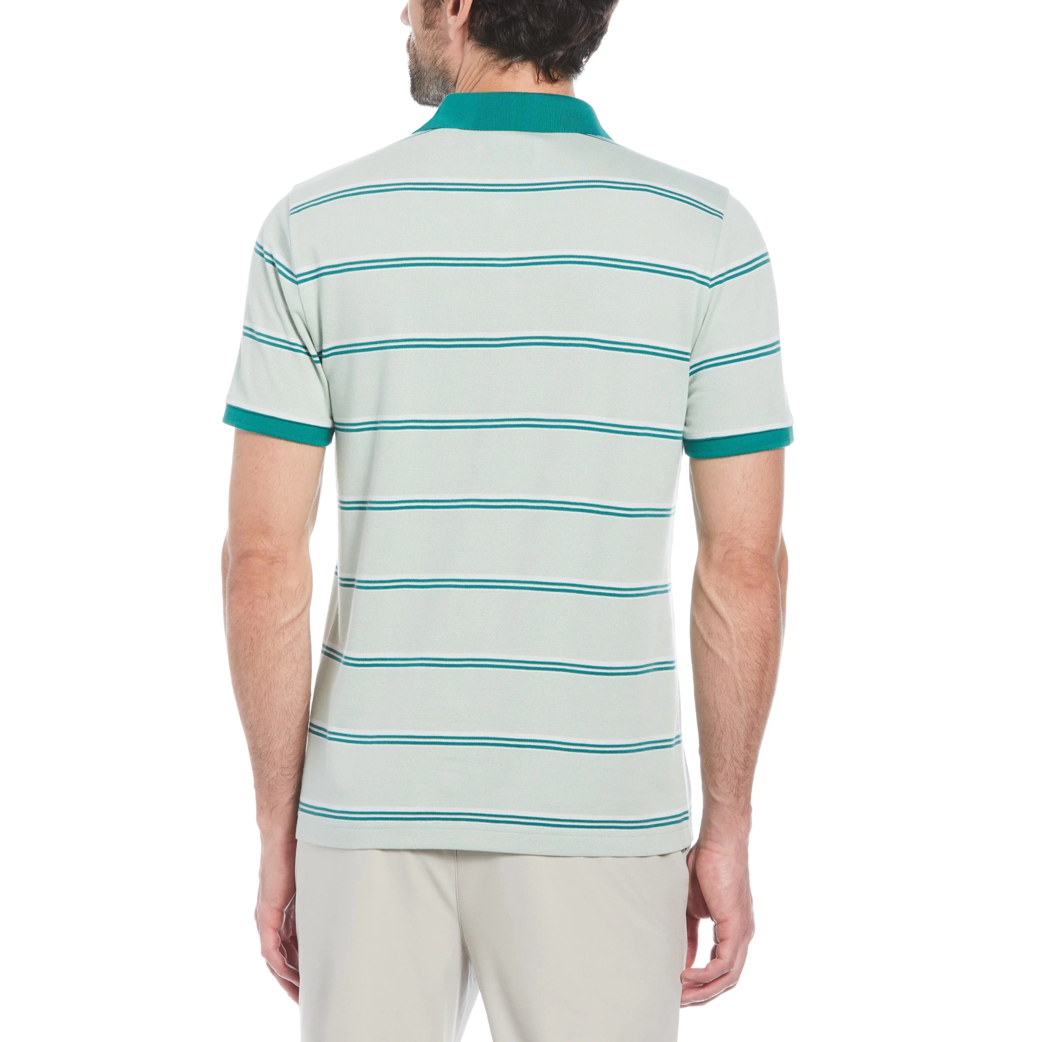 Birdseye Pique Striped Pattern Polo sold by Original Penguin product image thumbnail 2