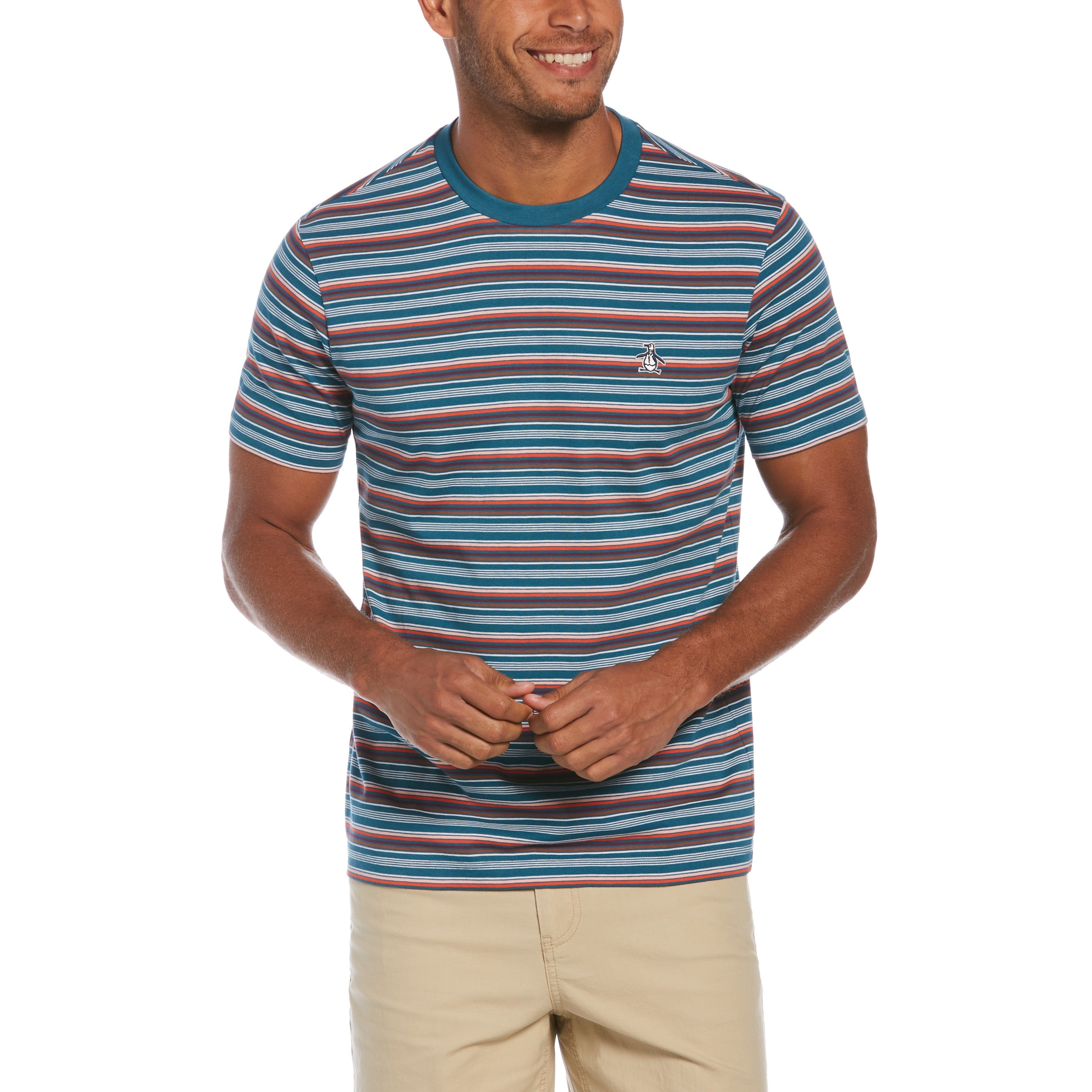 Knit Fashion Stripe Tee sold by Original Penguin