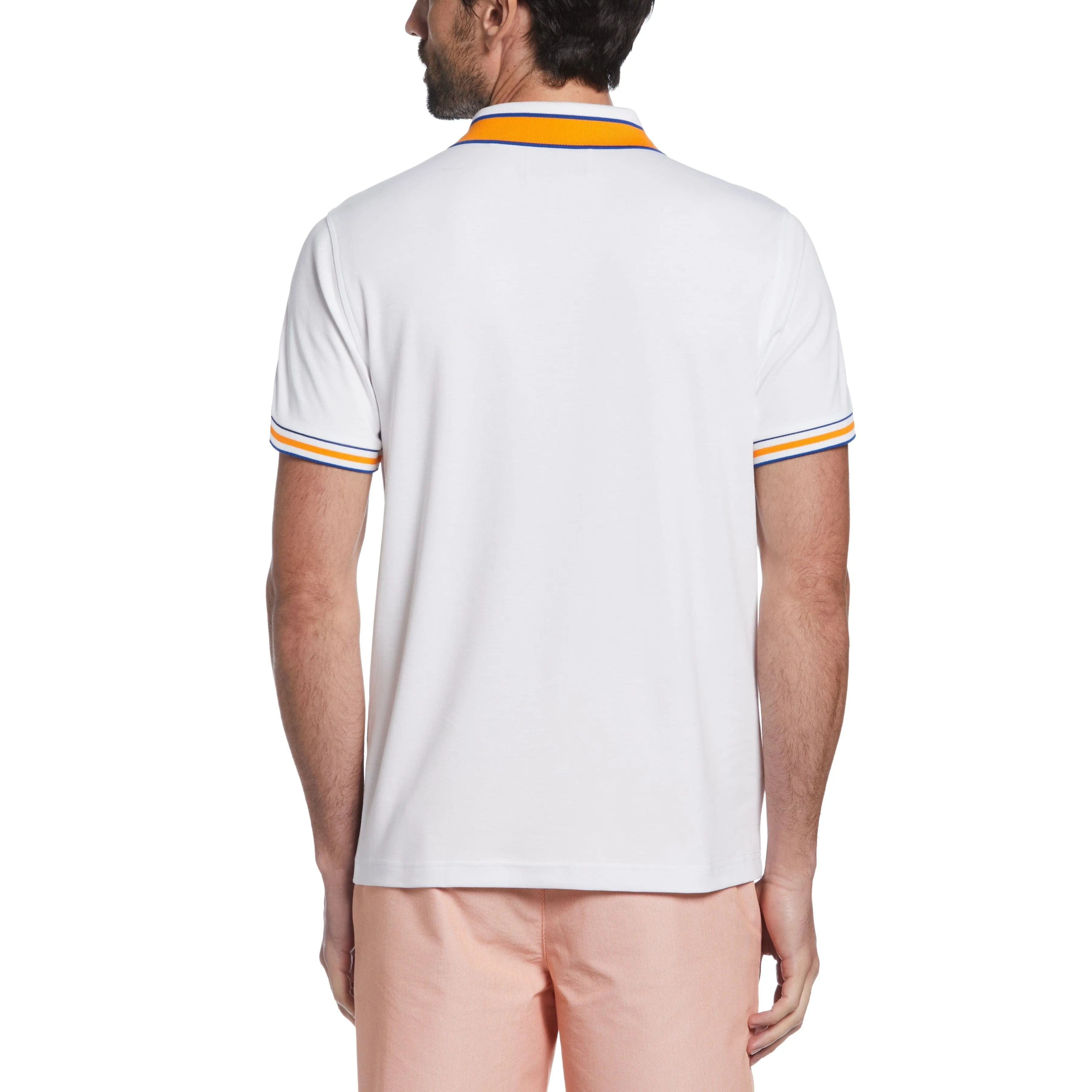 Organic Cotton Stripe Collar Polo sold by Original Penguin product image thumbnail 2
