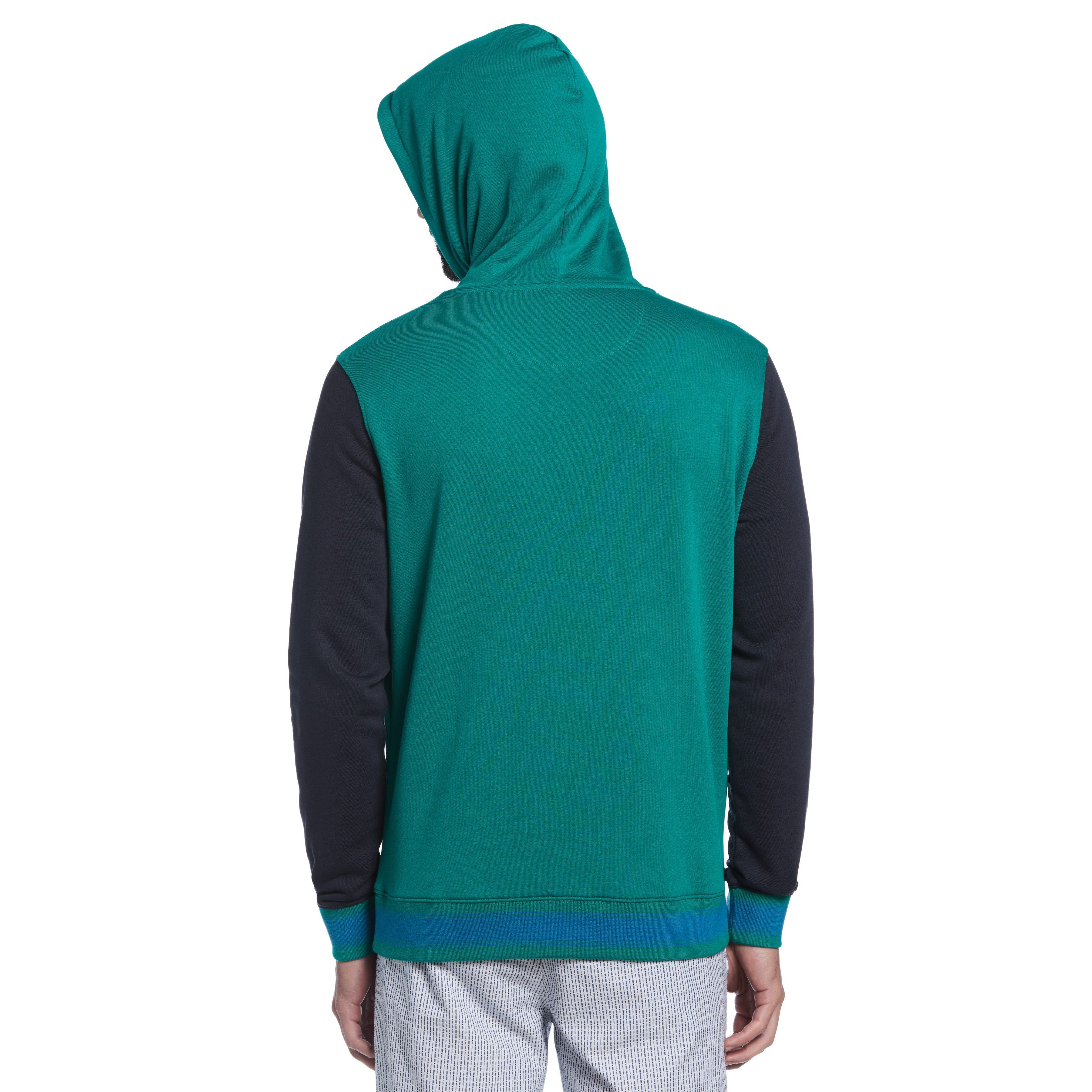 Tipped Color Block Fleece Hoodie sold by Original Penguin product image thumbnail 4