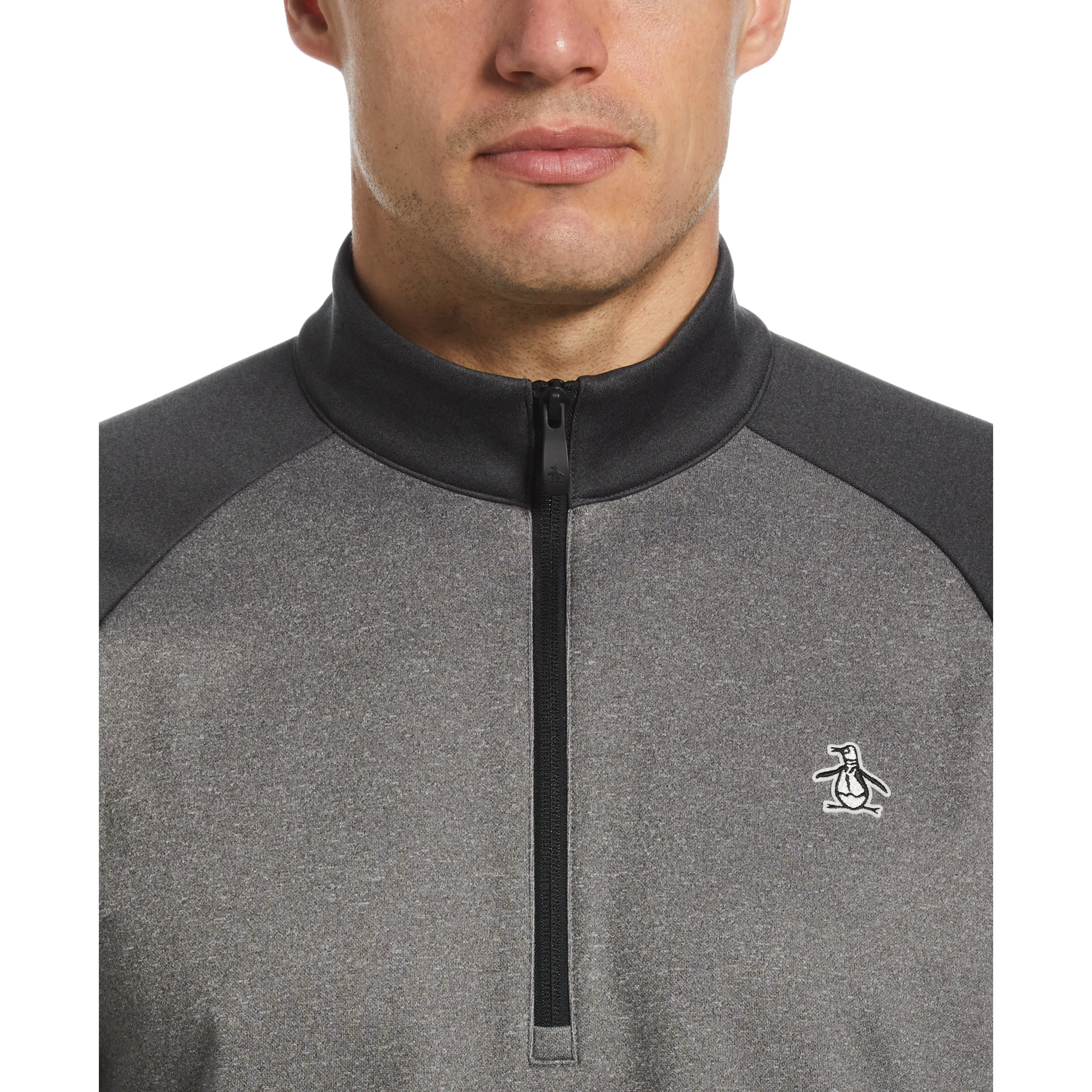 Quarter Zip Color Block Golf Pullover sold by Original Penguin product image thumbnail 3