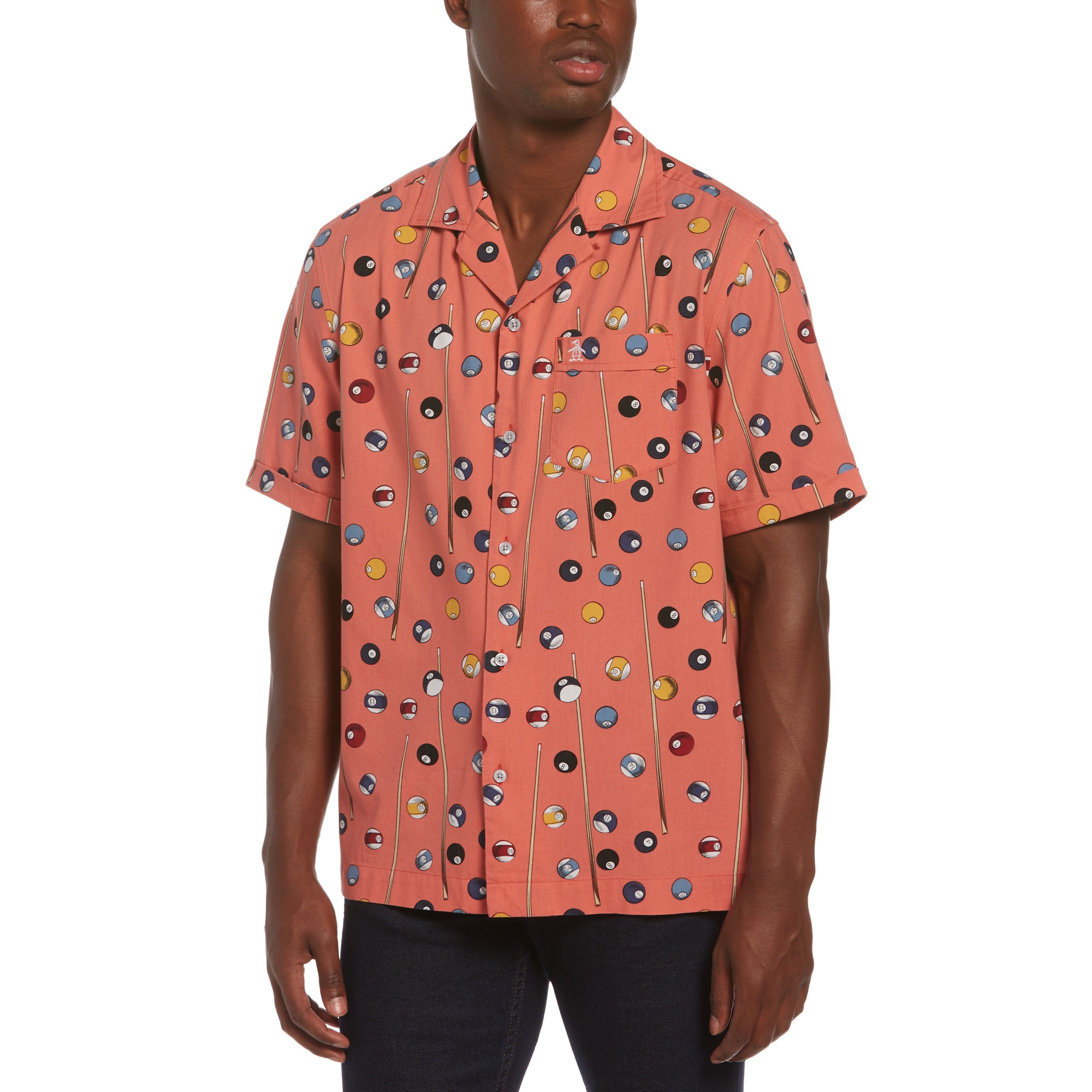 Billiards Print Shirt sold by Original Penguin