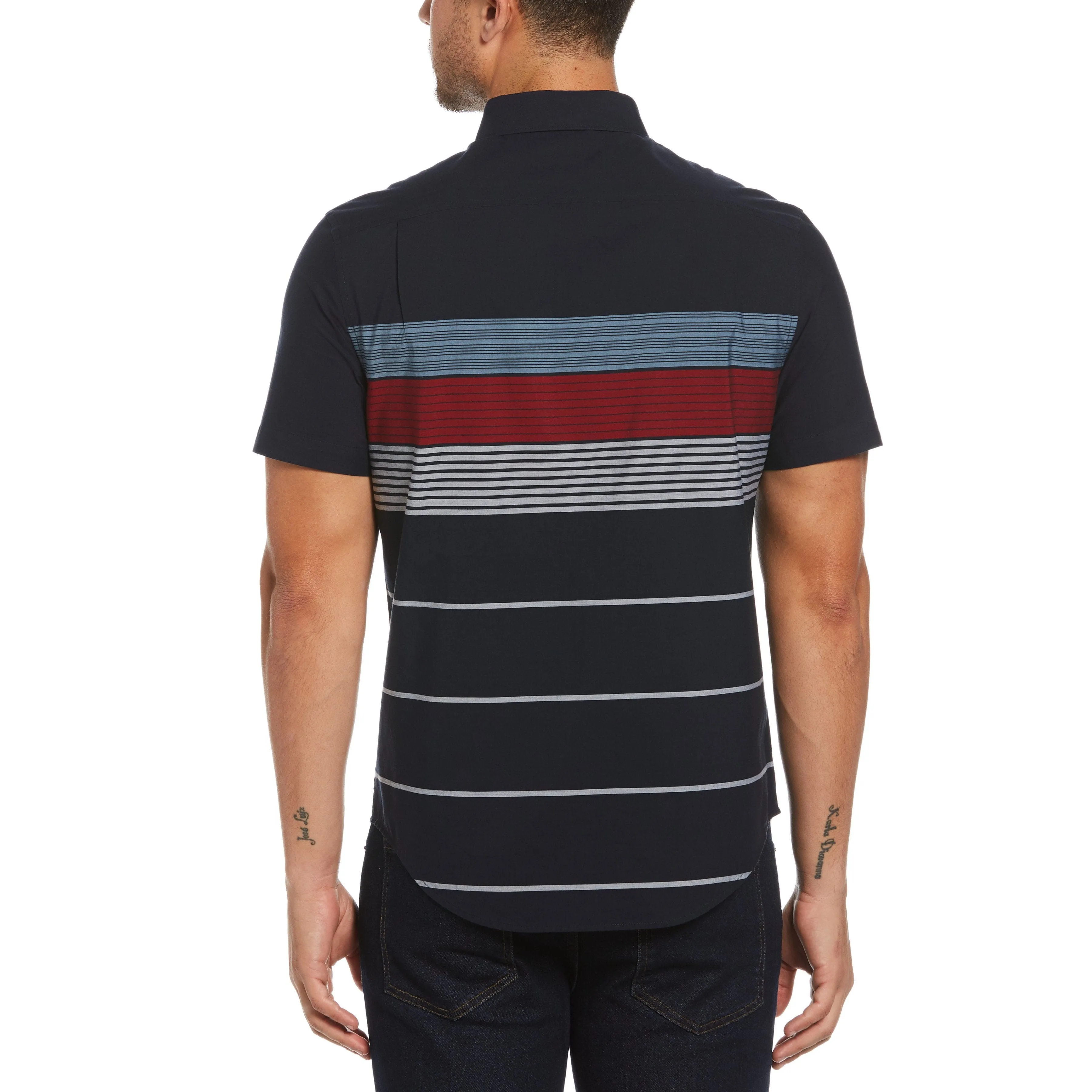 Engineered Multi Stripe Shirt sold by Original Penguin product image thumbnail 2