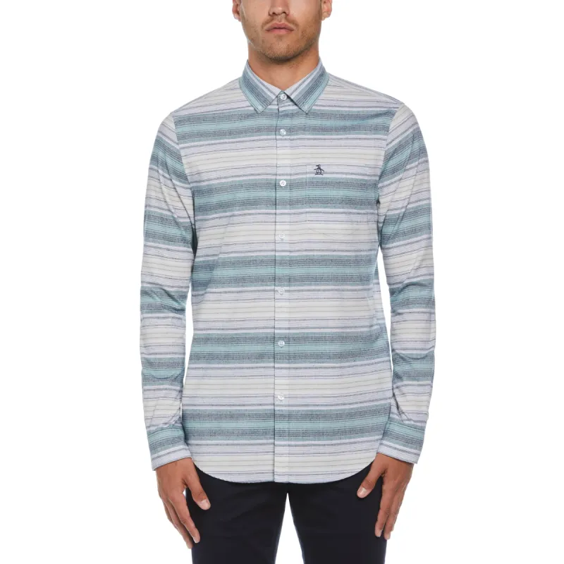 Stripe Flannel Shirt sold by Original Penguin