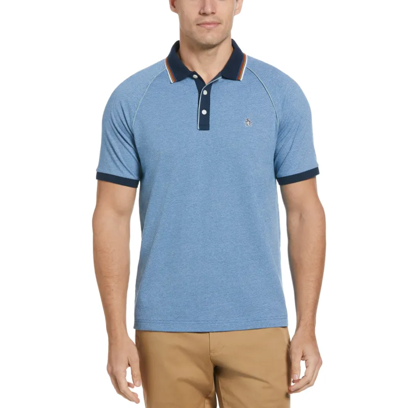 Piped Jacquard Polo sold by Original Penguin