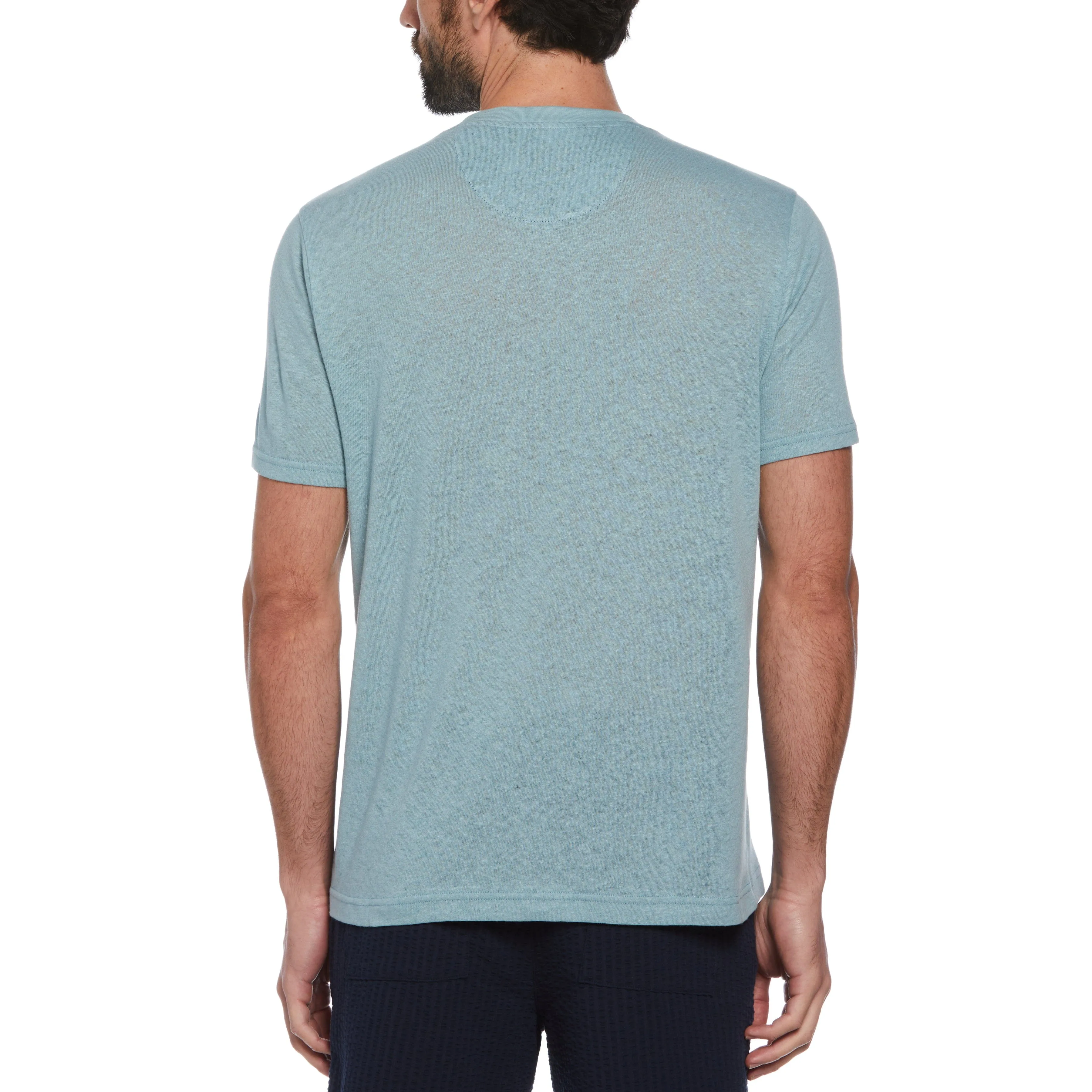 Linen Blend Floral Pocket Tee sold by Original Penguin product image thumbnail 2