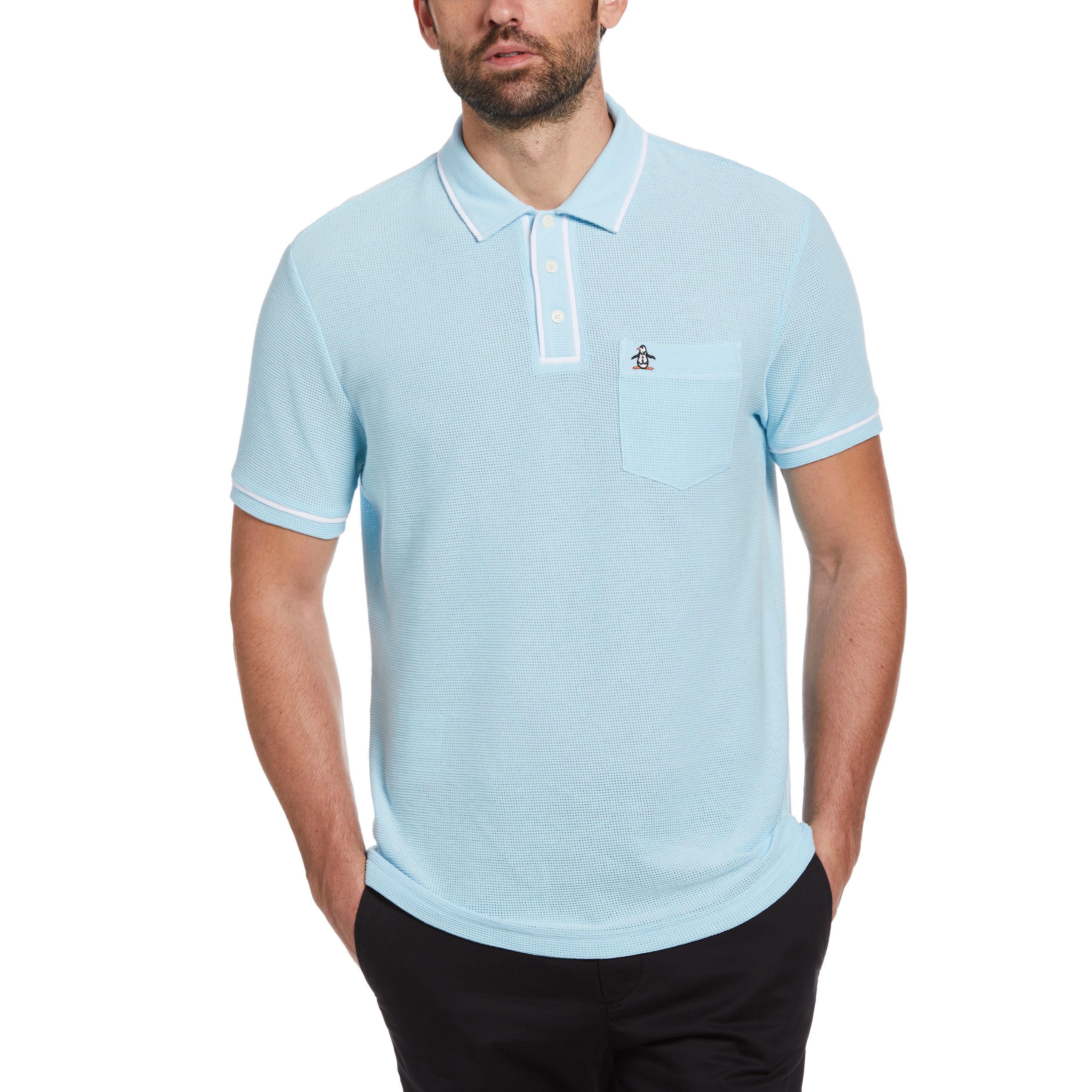 Organic Cotton Earl™ Mesh Polo sold by Original Penguin