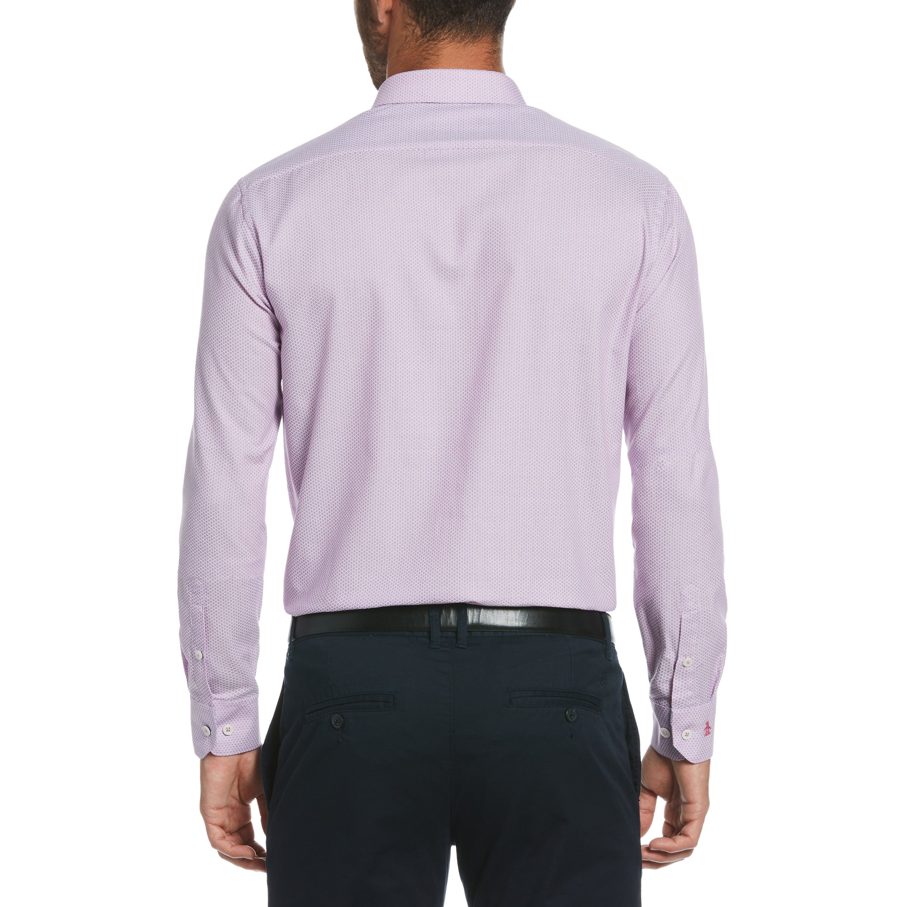 Rose Diamond Dobby Dress Shirt sold by Original Penguin product image thumbnail 2