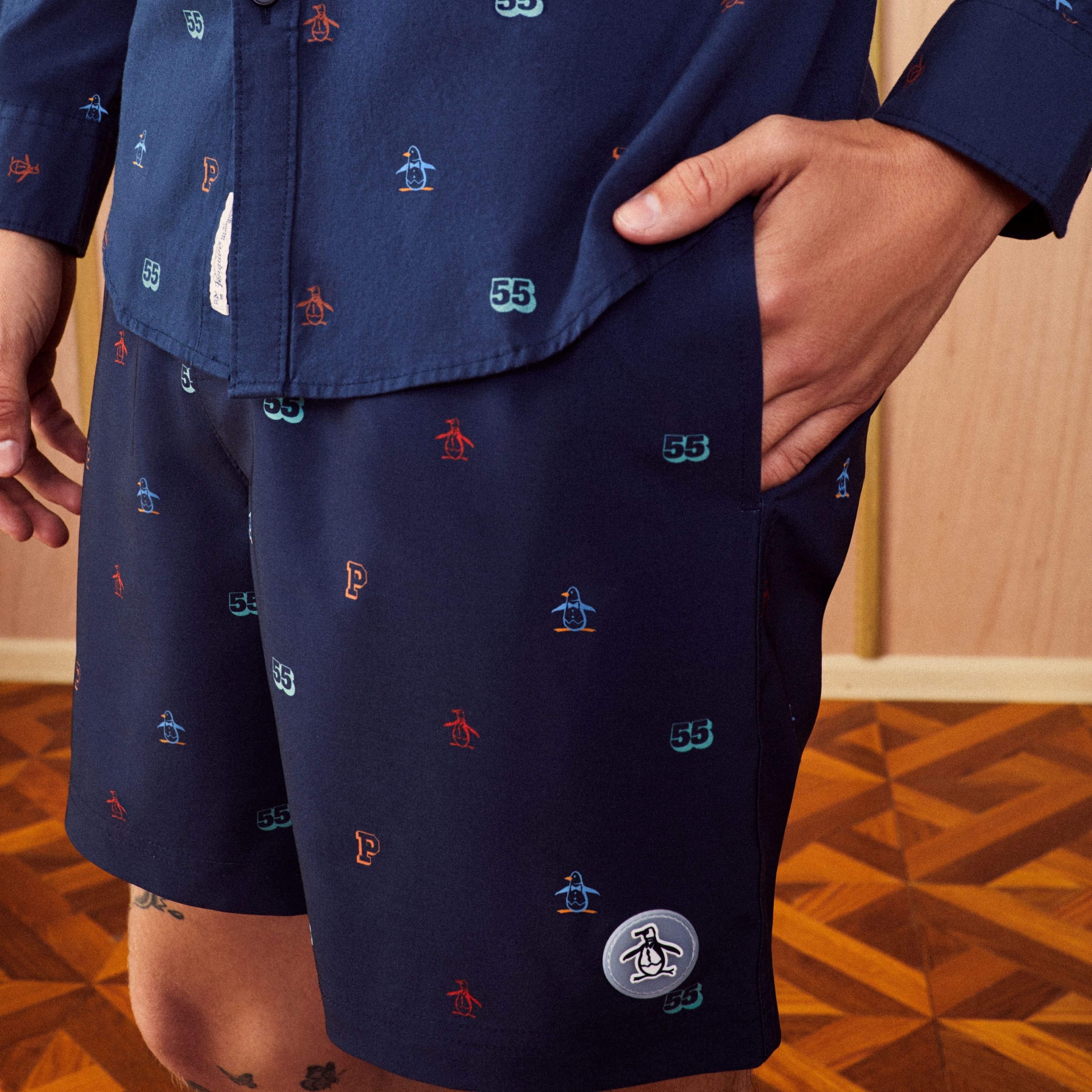 Mini Collegiate Print Swim Short sold by Original Penguin product image thumbnail 2