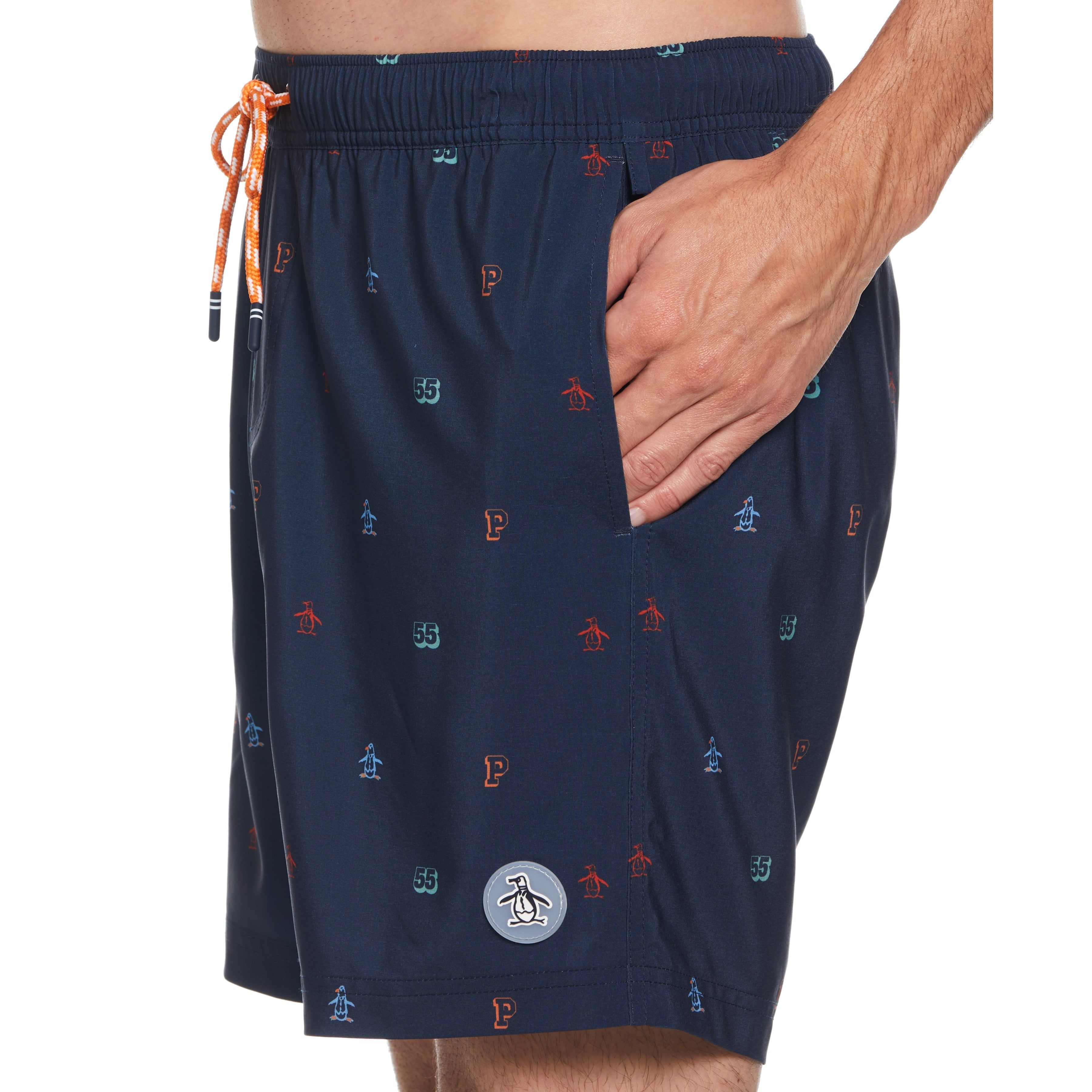 Mini Collegiate Print Swim Short sold by Original Penguin product image thumbnail 3