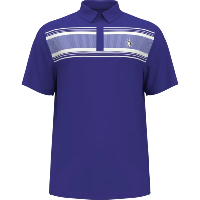 Jack’s Stripe Print Golf Polo sold by Original Penguin