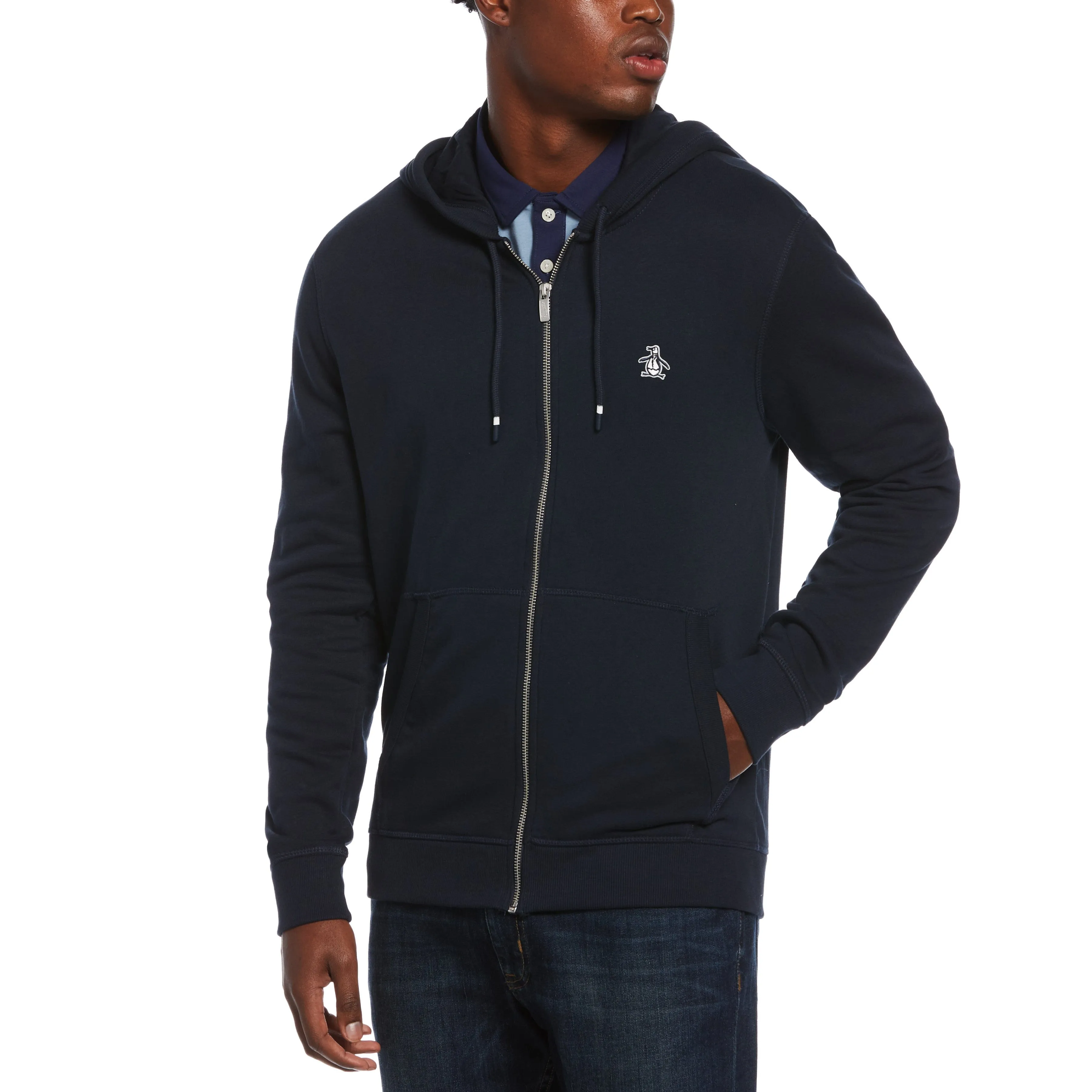 Sticker Pete Full Zip Fleece Hoodie sold by Original Penguin
