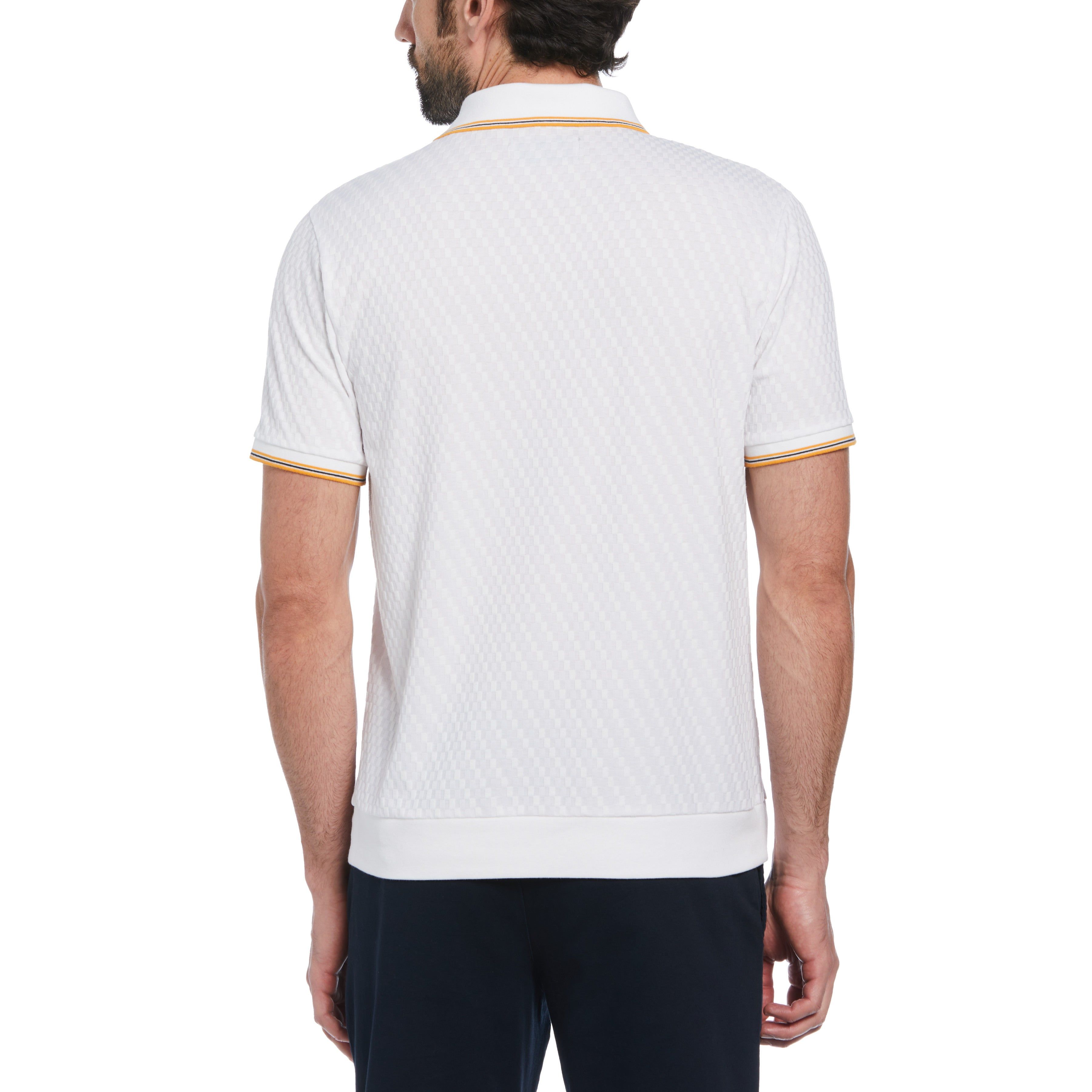 Jacquard Johnny Collar Polo sold by Original Penguin product image thumbnail 2