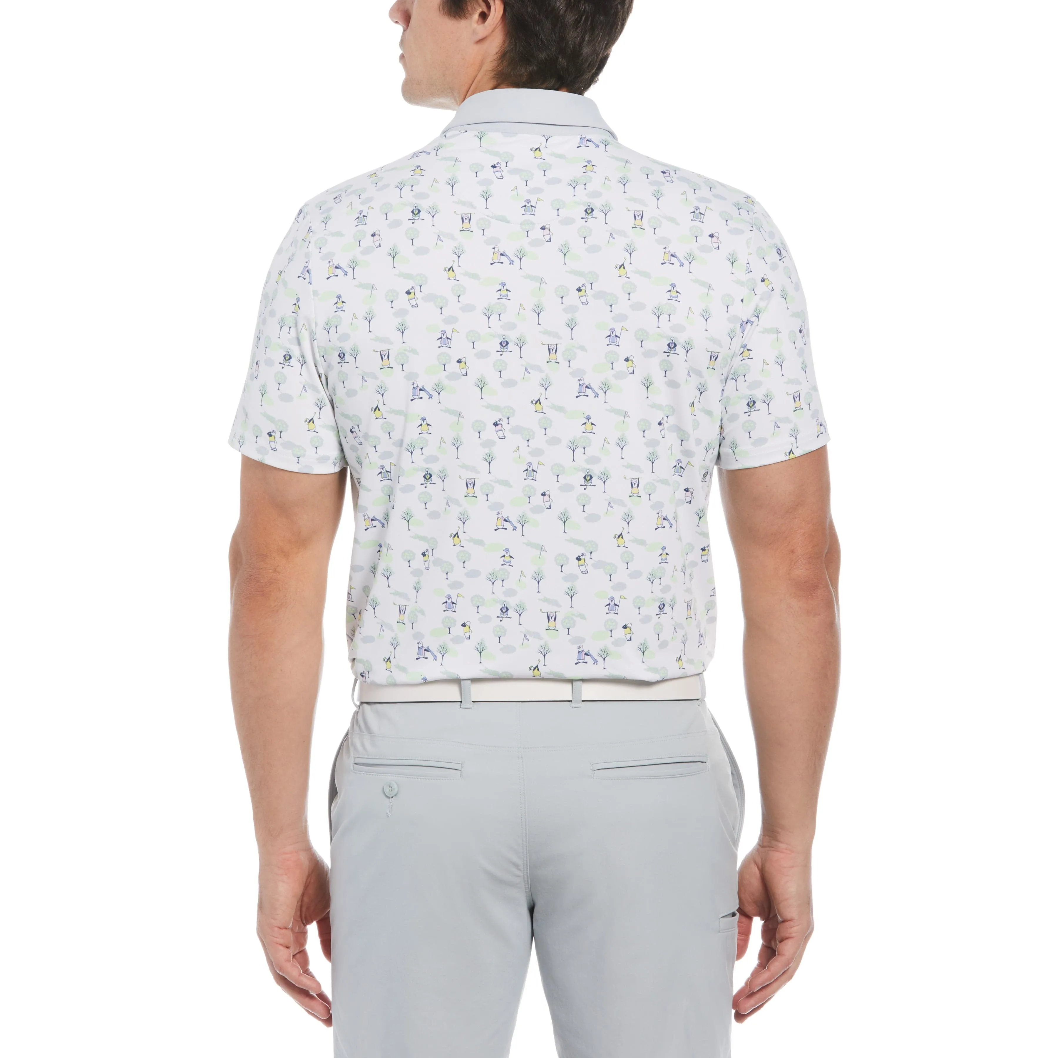 Pete on the Course Print Golf Polo sold by Original Penguin product image thumbnail 2