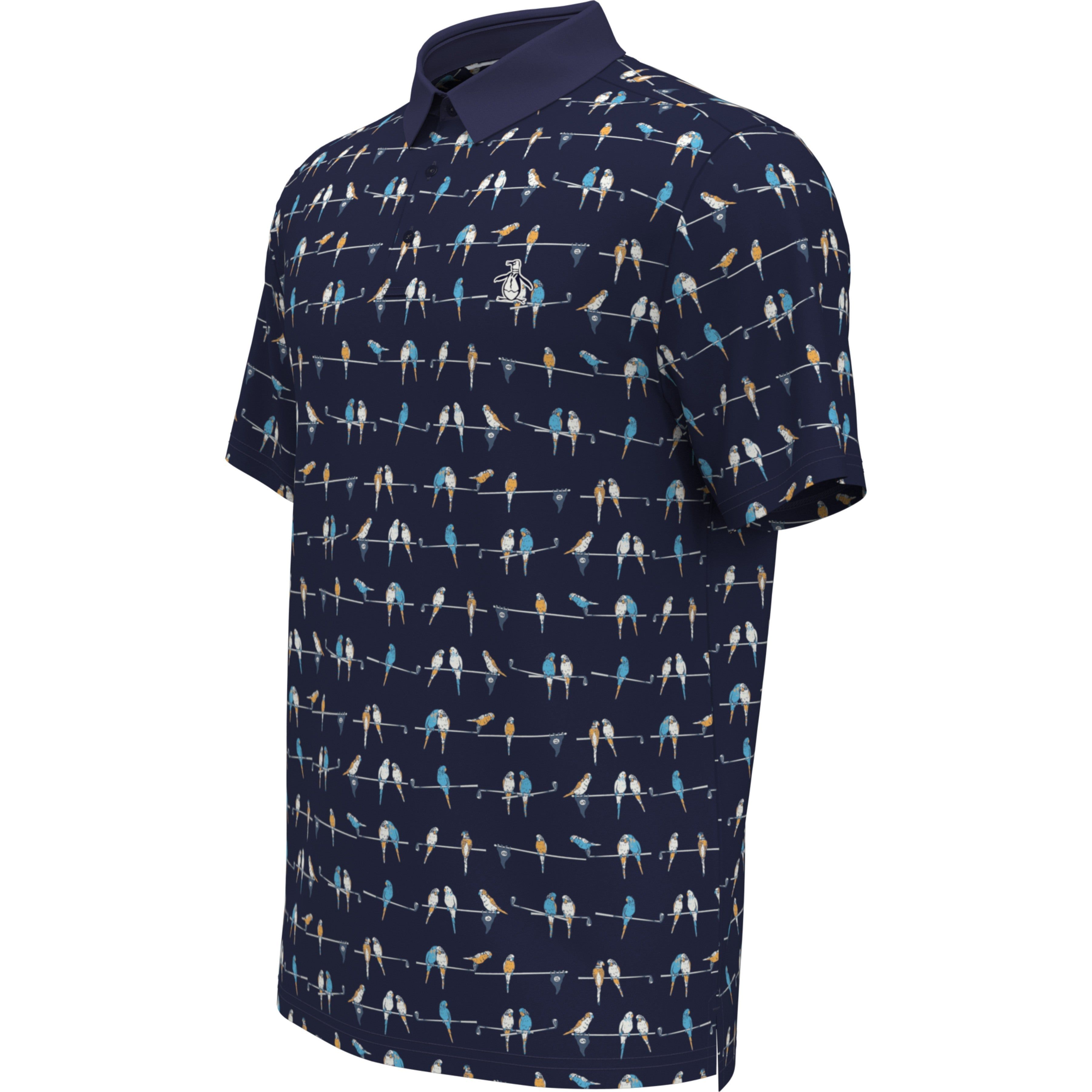 Parrot's Club Print Golf Polo sold by Original Penguin product image thumbnail 3