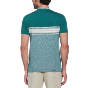 Engineered Chest Stripe Pique Tee sold by Original Penguin