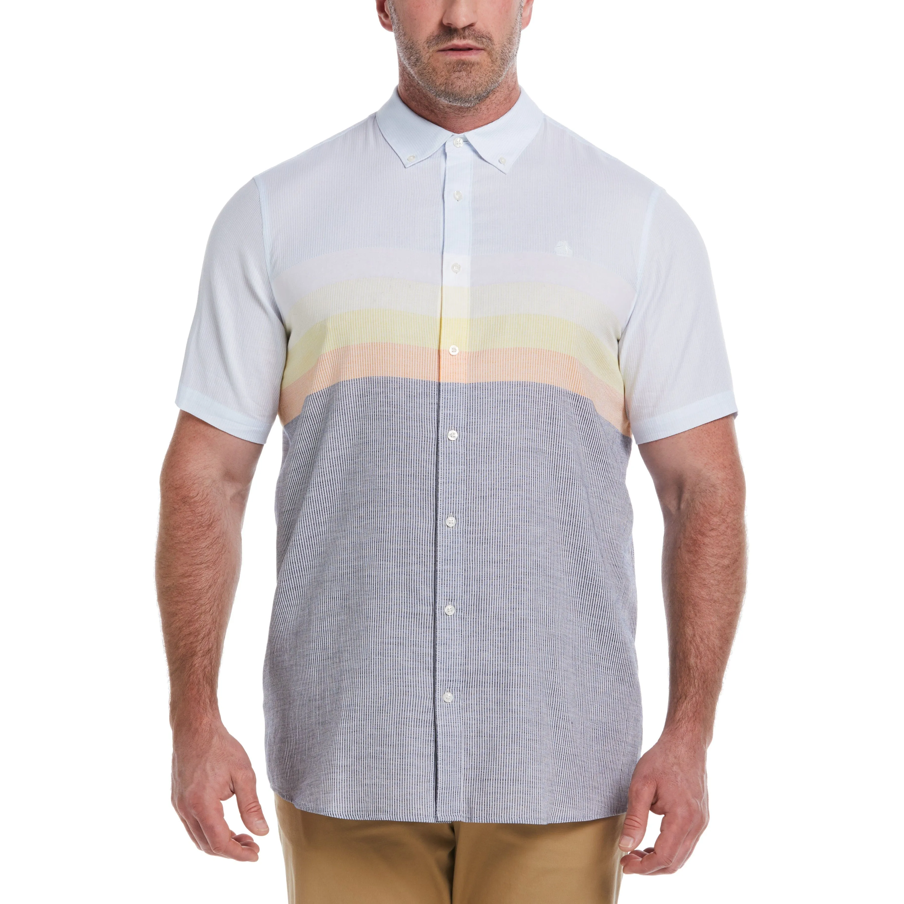 Big & Tall Engineered Stripe Shirt sold by Original Penguin