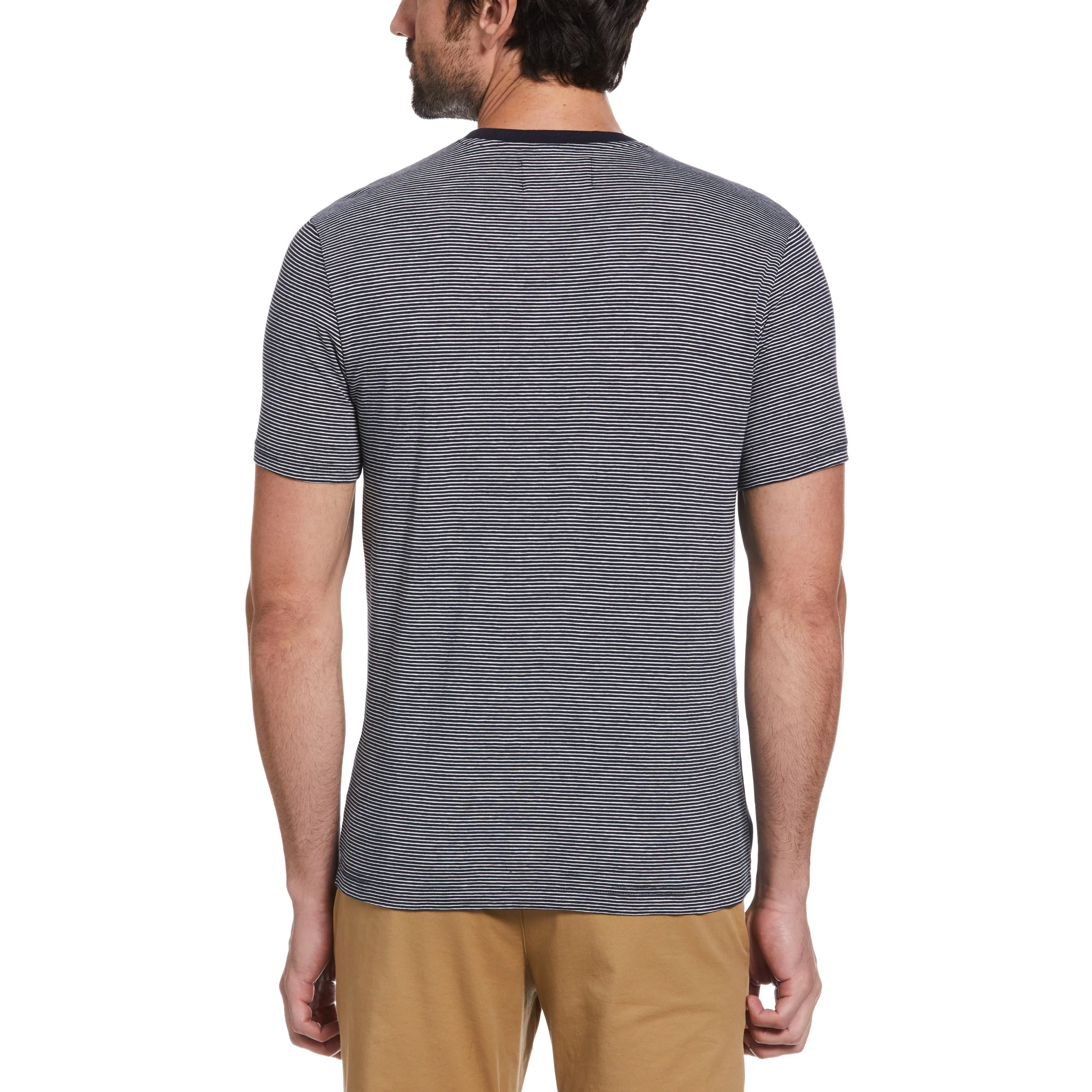 Striped Color Block Pocket Tee sold by Original Penguin product image thumbnail 2