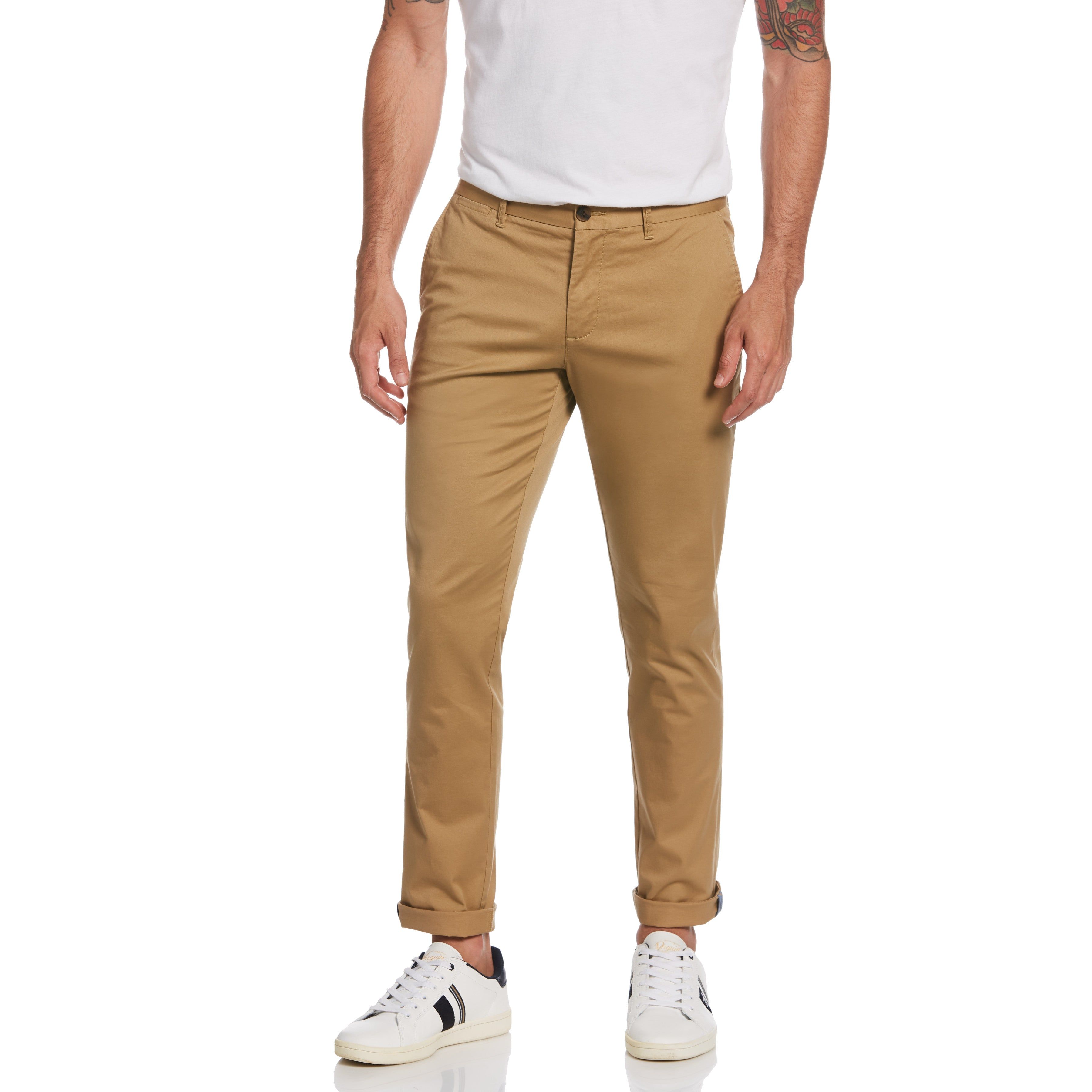 Premium Slim Fit Stretch Chino sold by Original Penguin