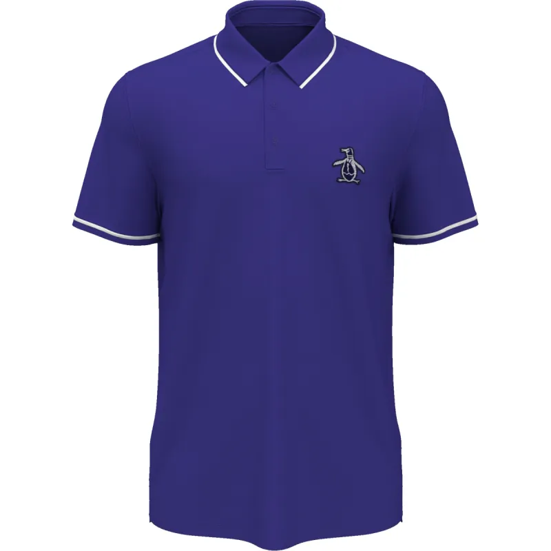 Oversized Pete Tipped Short Sleeve Golf Polo sold by Original Penguin