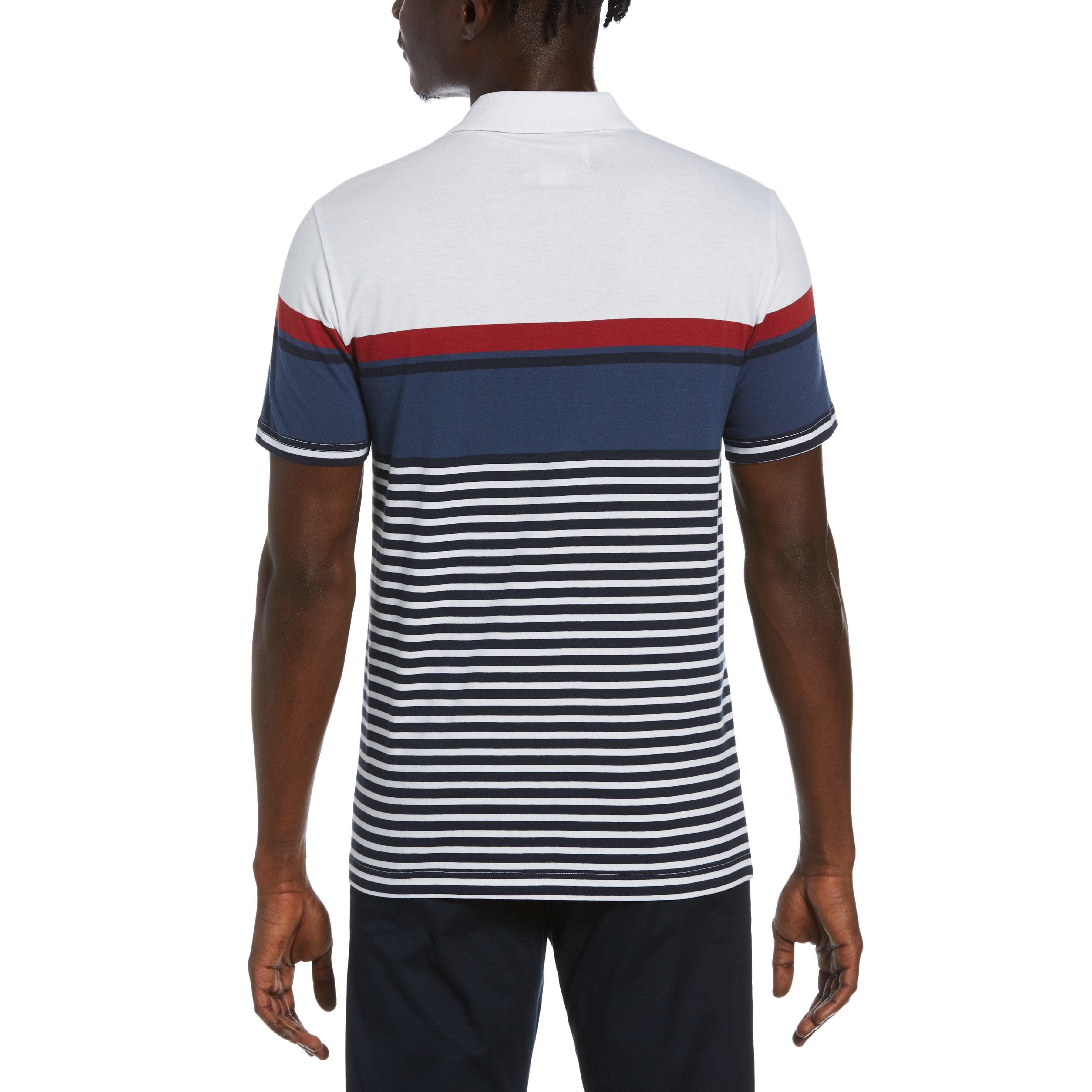 Color Block Engineered Stripe Polo sold by Original Penguin product image thumbnail 2