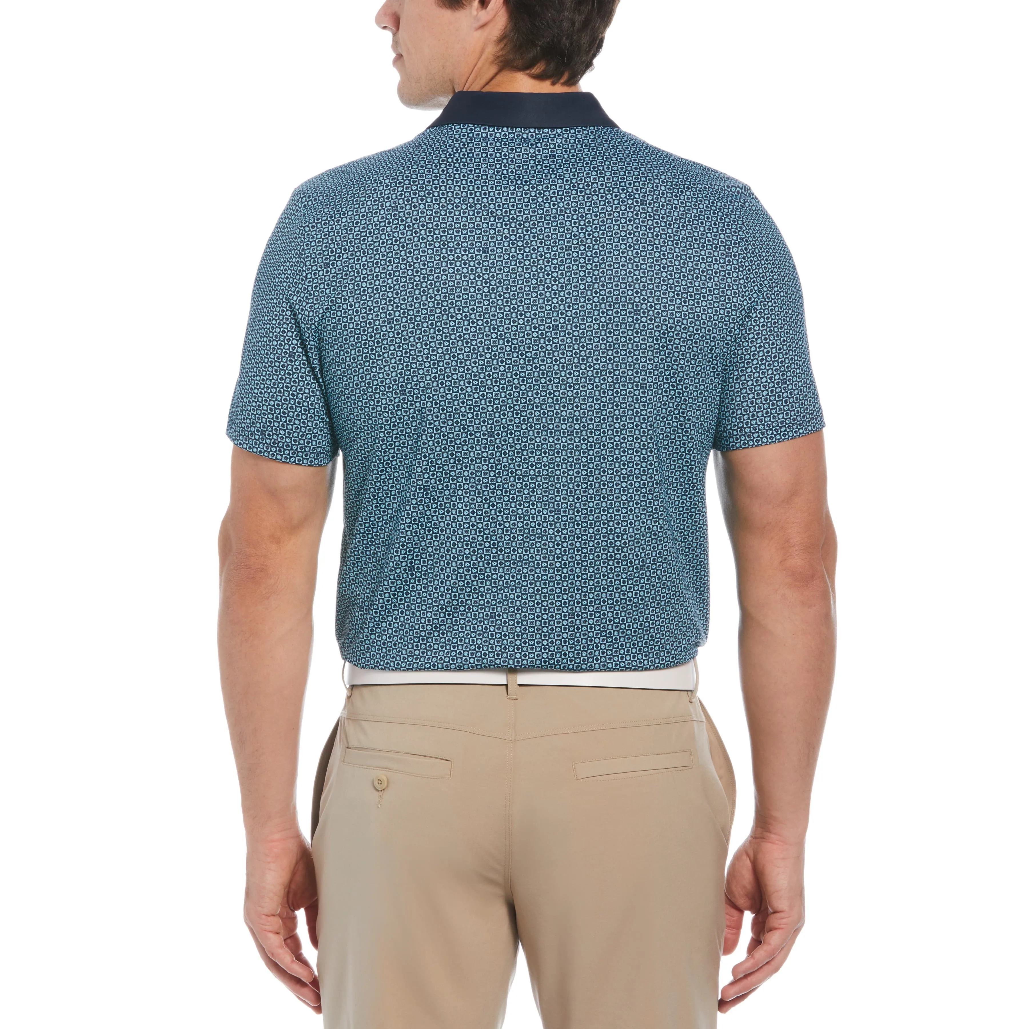 All-Over Retro Micro Floral Print Golf Polo sold by Original Penguin product image thumbnail 2