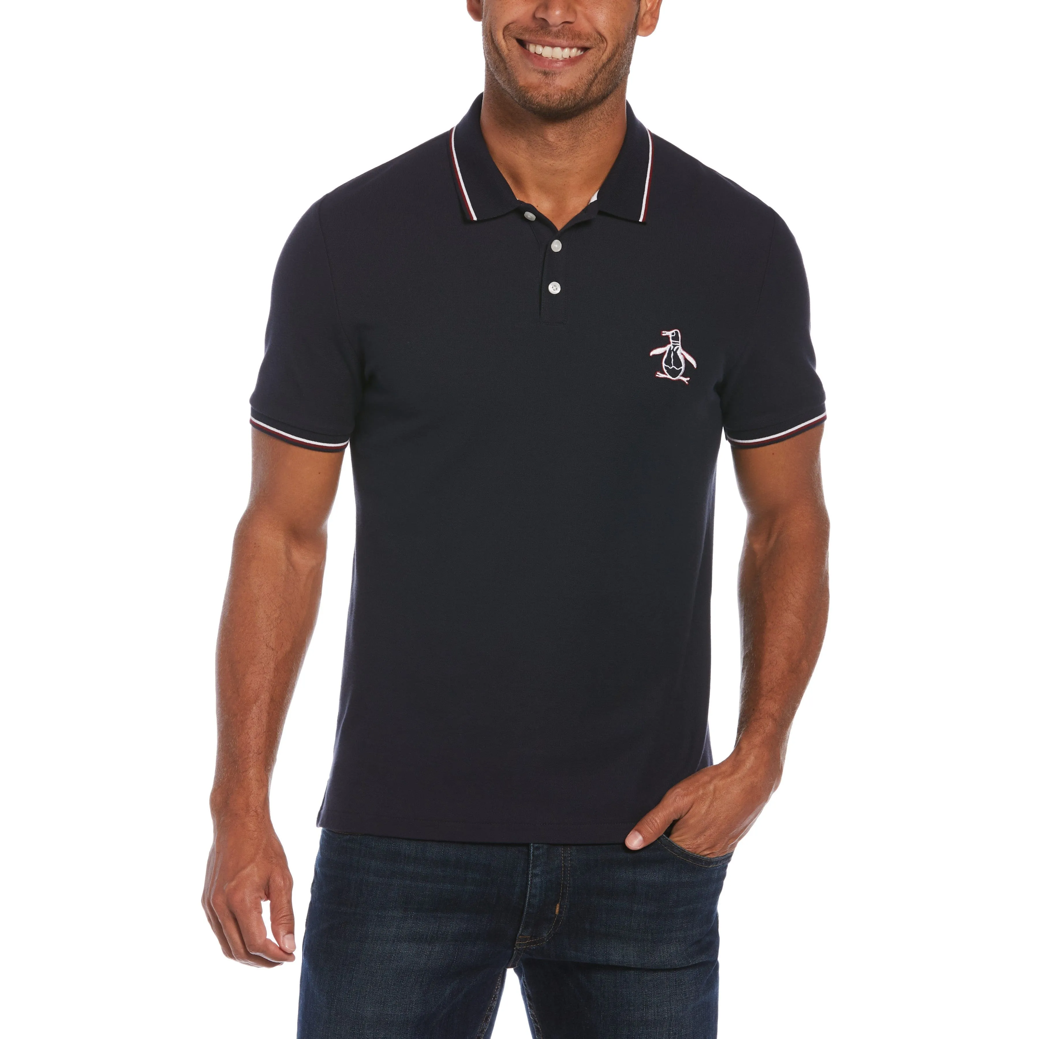 Mega Pete Pique Polo sold by Original Penguin