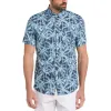 Poplin Palm Print Shirt sold by Original Penguin