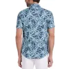Poplin Palm Print Shirt sold by Original Penguin
