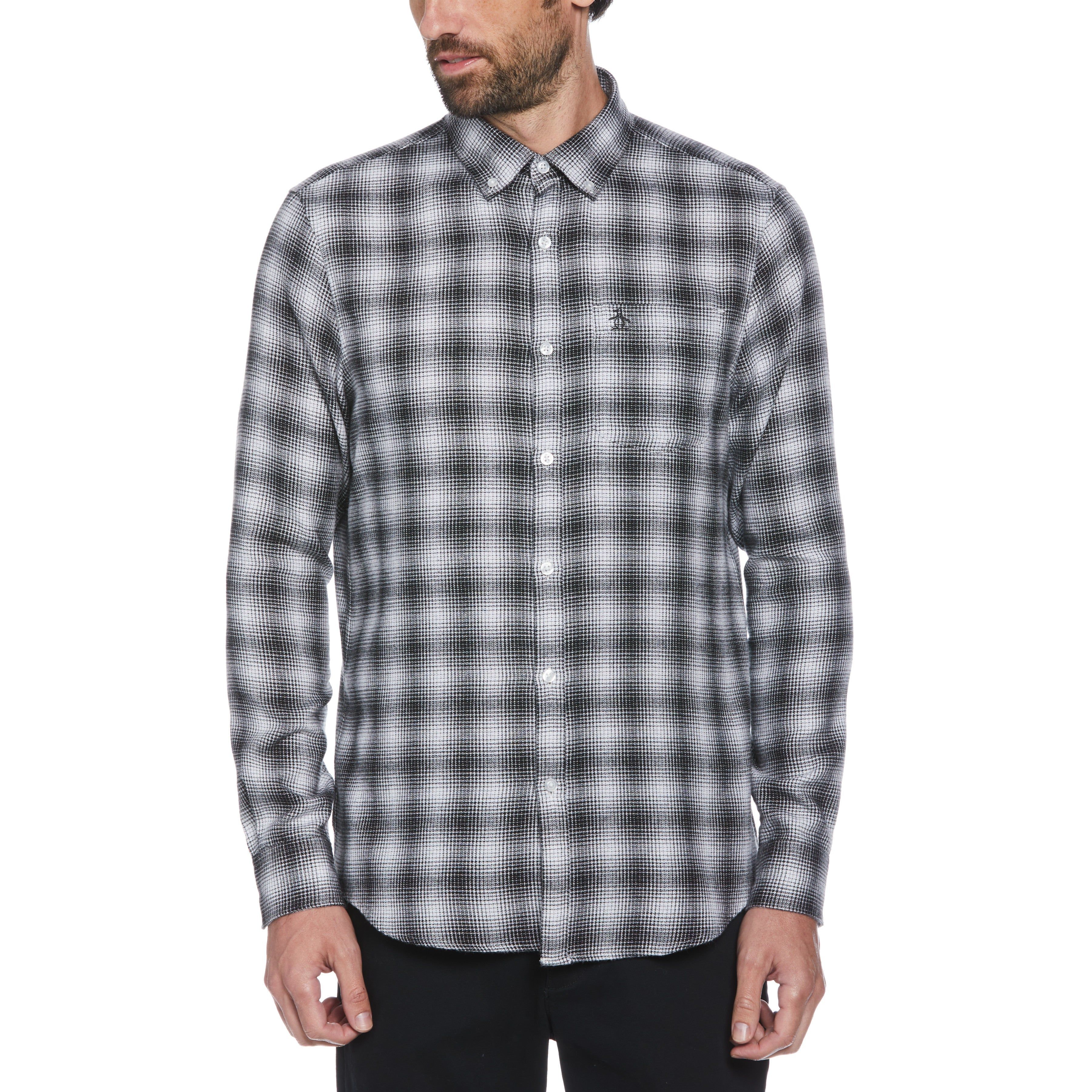 Buffalo Plaid Flannel Shirt sold by Original Penguin