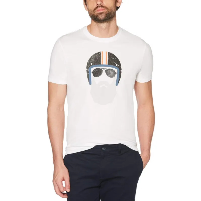 Biker Beard & Specs Tee sold by Original Penguin
