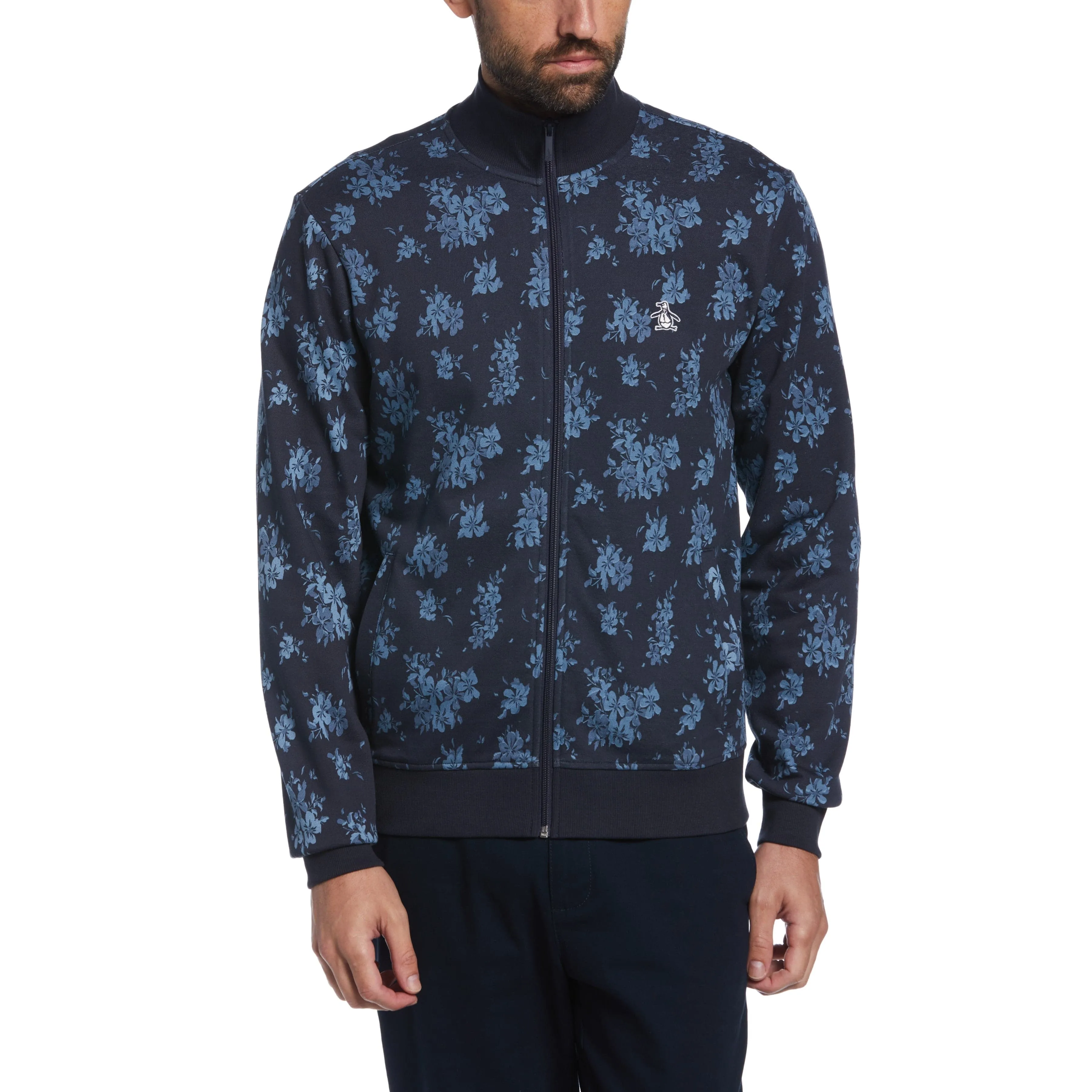 Floral Fleece Track Jacket sold by Original Penguin product image thumbnail 4