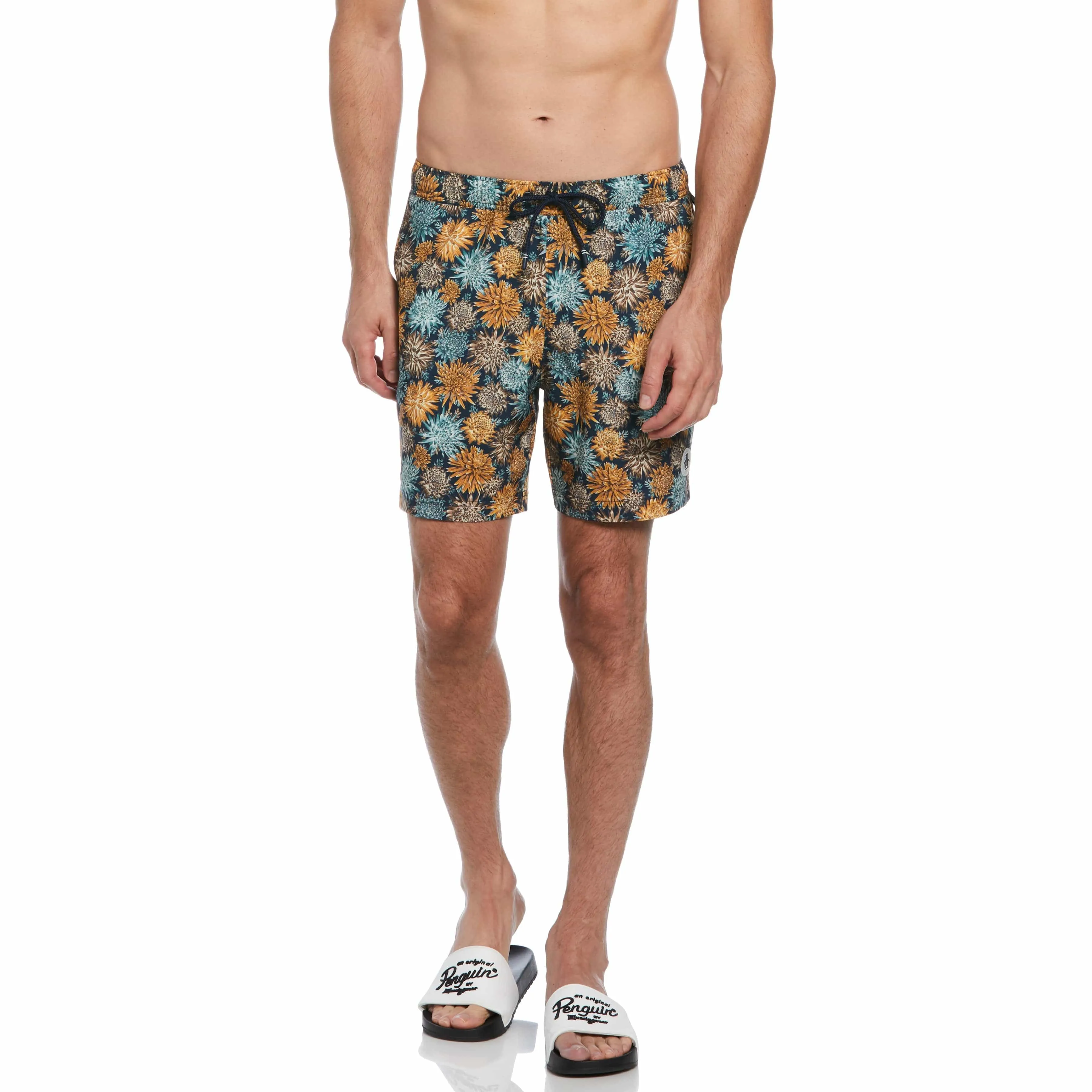Floral Print Swim Short sold by Original Penguin