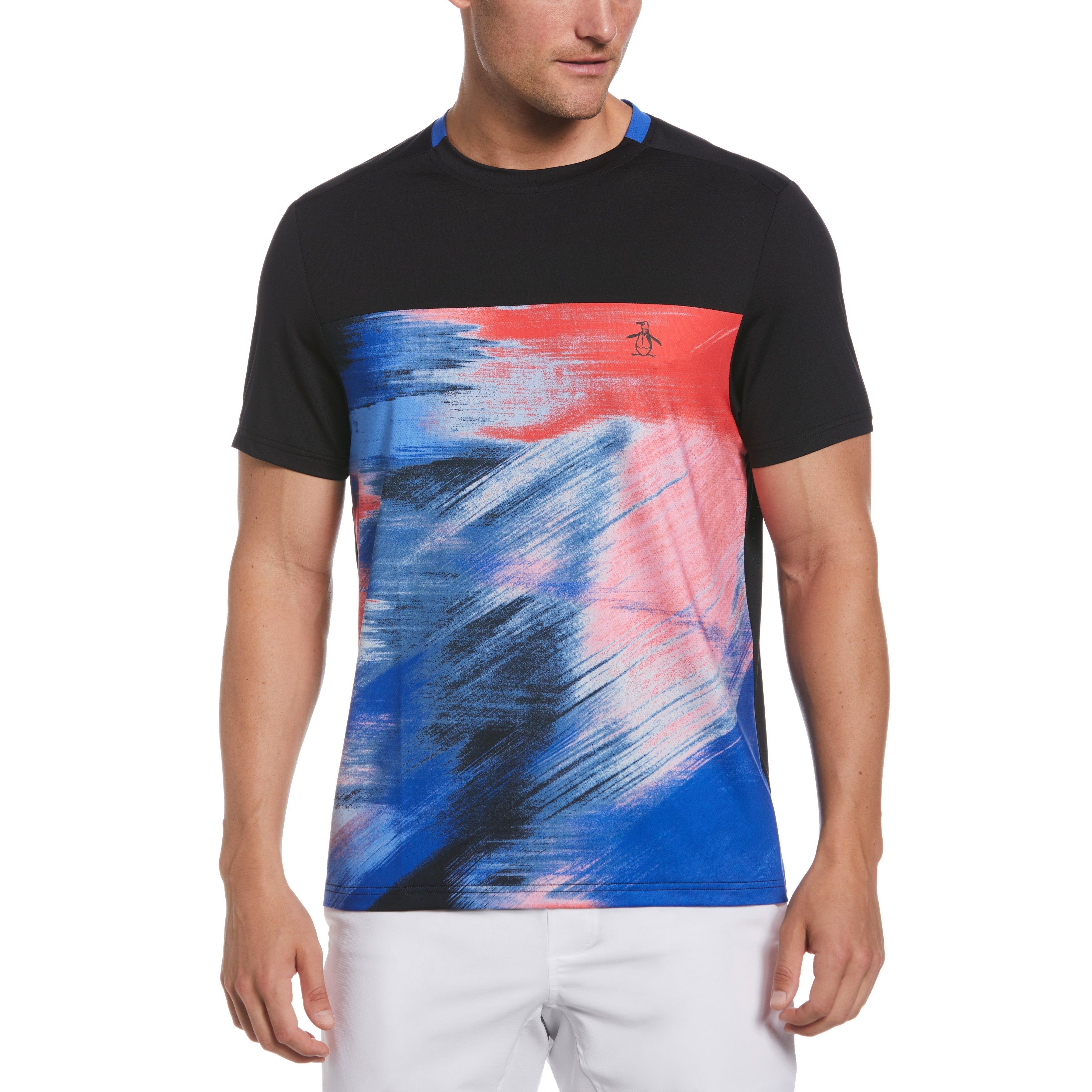 Performance Print Tennis Tee sold by Original Penguin