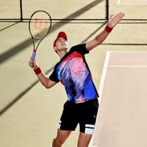 Performance Print Tennis Tee sold by Original Penguin